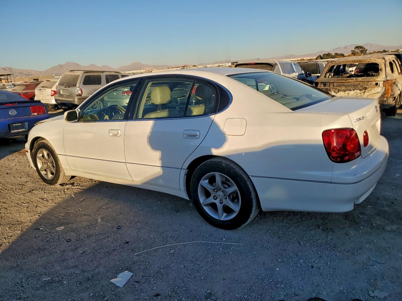 2001 Lexus Gs 300 White vin: JT8BD69S010121566
