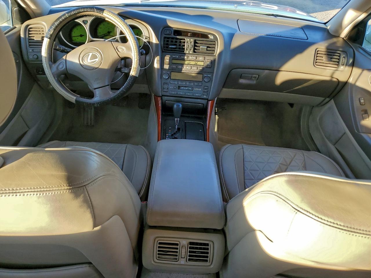 2001 Lexus Gs 300 White vin: JT8BD69S010121566