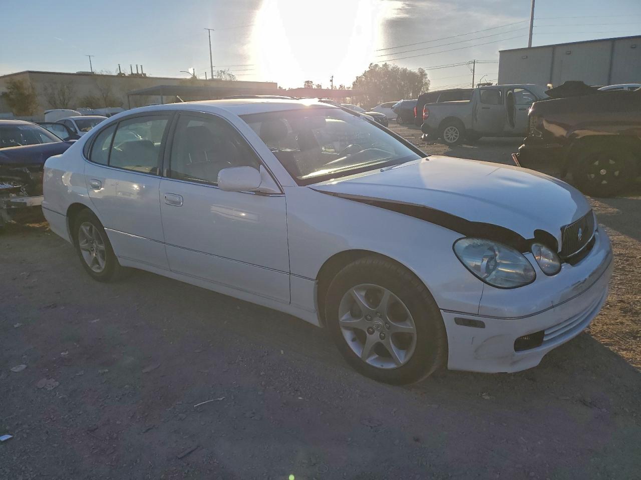 2001 Lexus Gs 300 White vin: JT8BD69S010121566