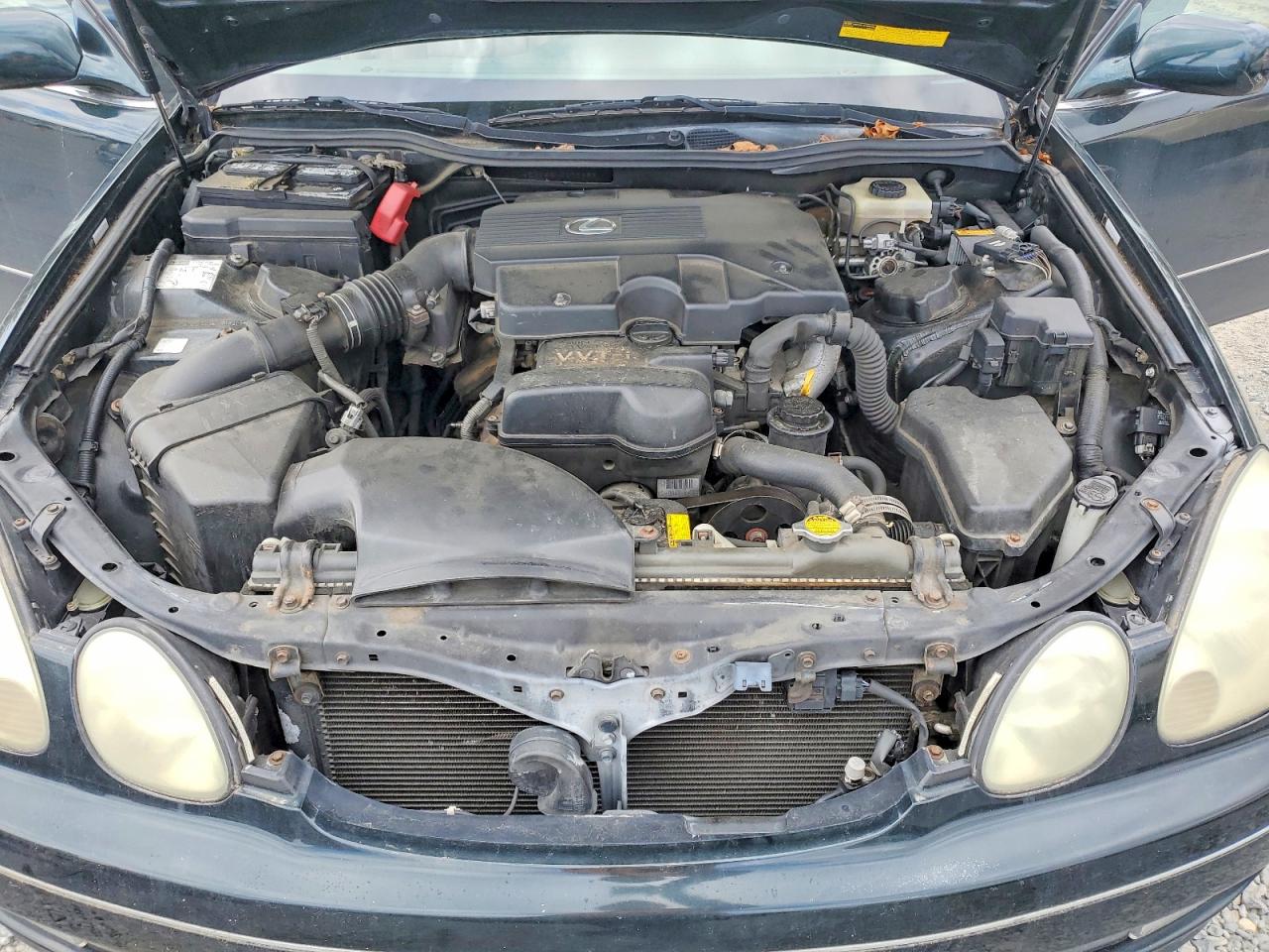 2001 Lexus Gs 300 Black vin: JT8BD69S010135189