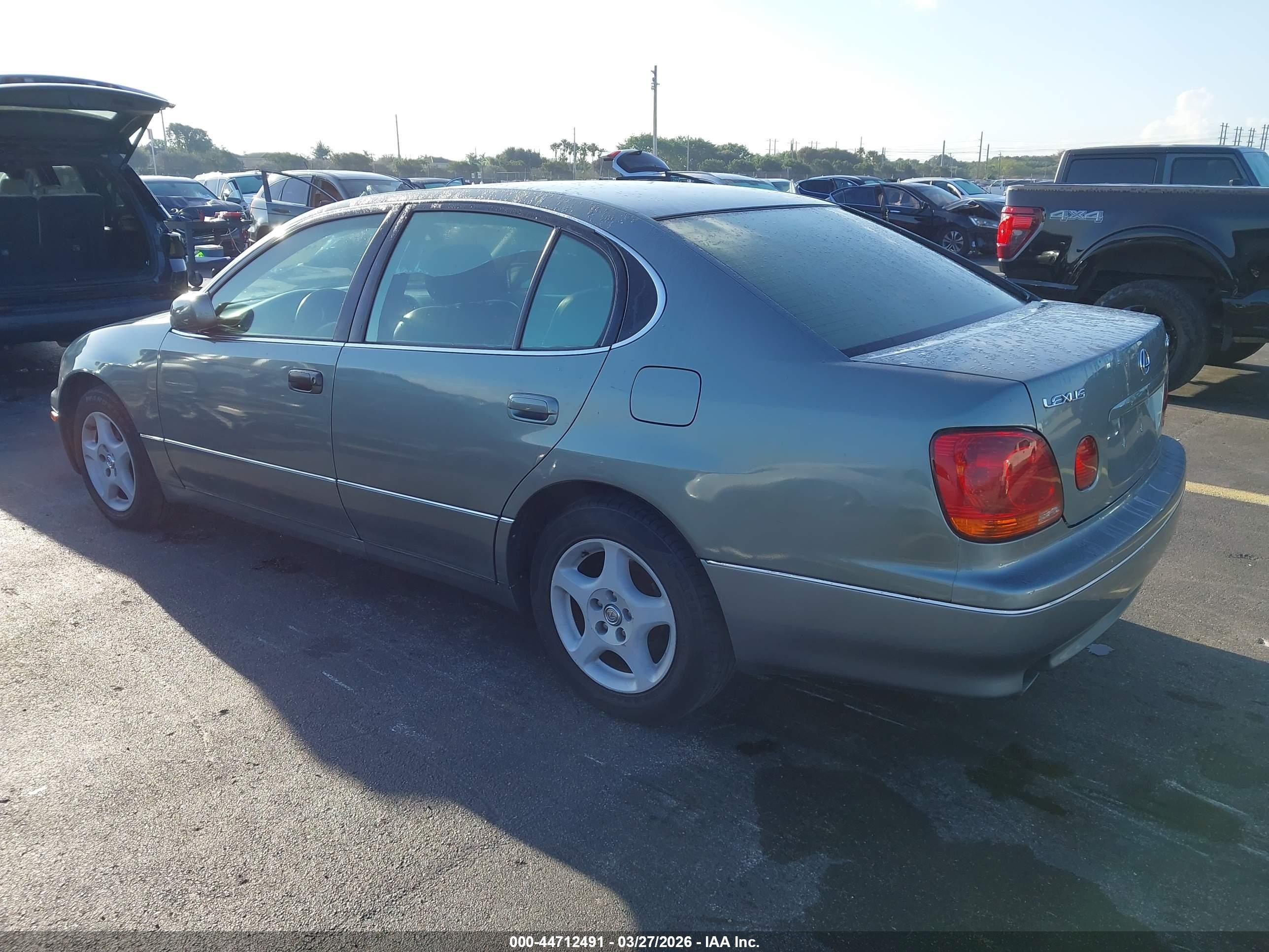 2002 Lexus Gs 300   Серебряный vin: JT8BD69S020160823