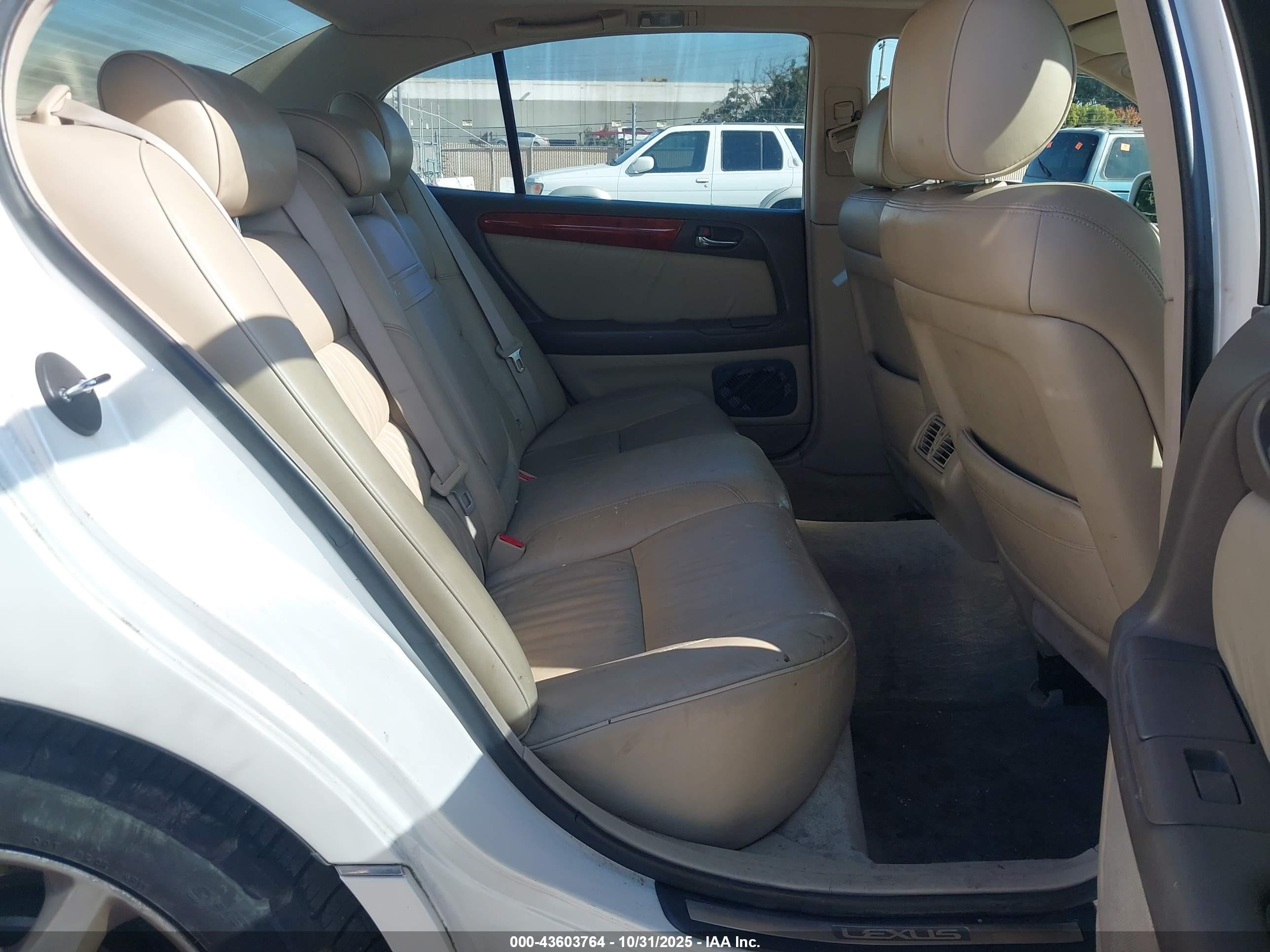 2002 Lexus Gs 300   Белый vin: JT8BD69S020162670