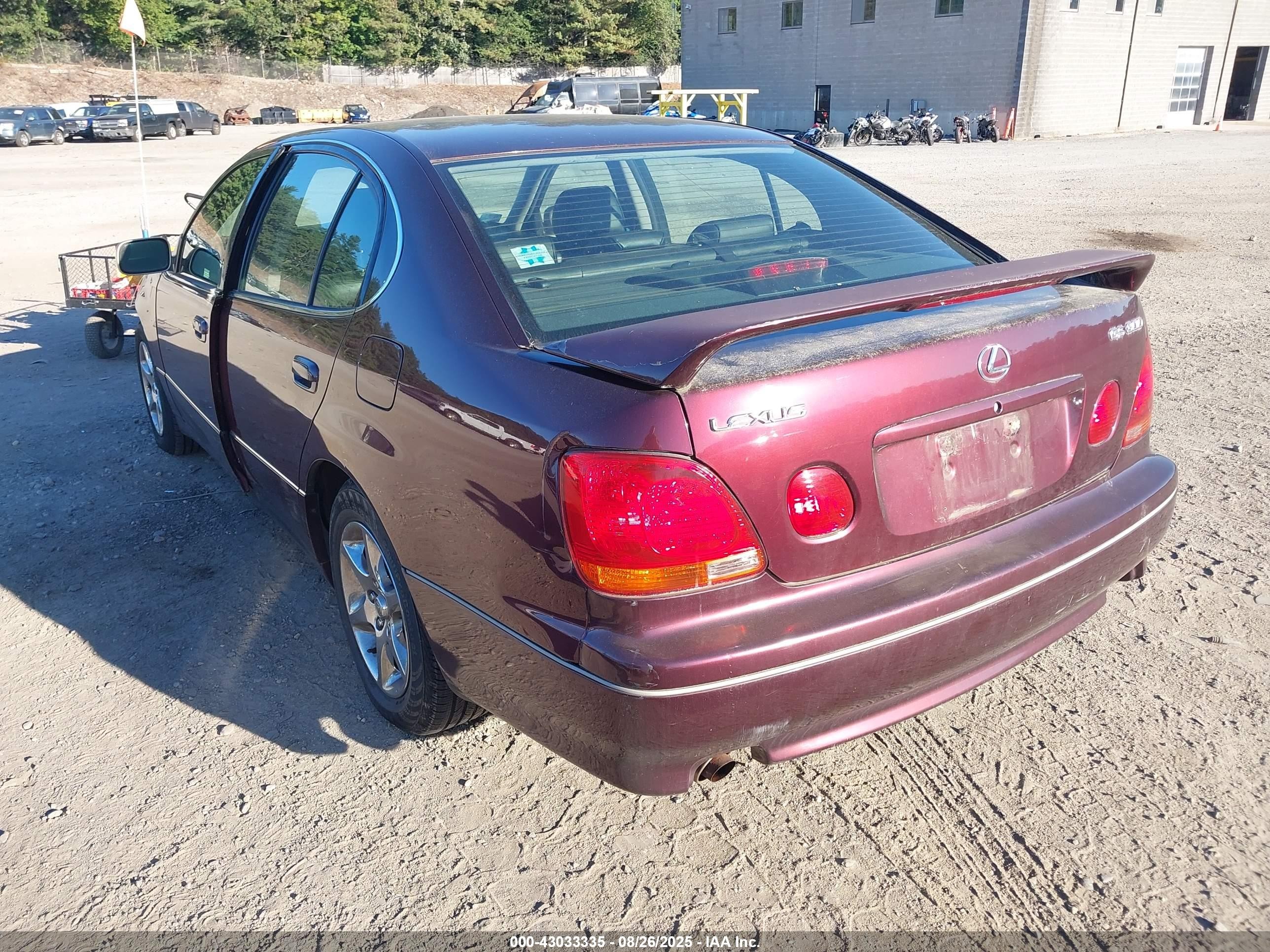 2002 Lexus Gs 300   Maroon vin: JT8BD69S020171885