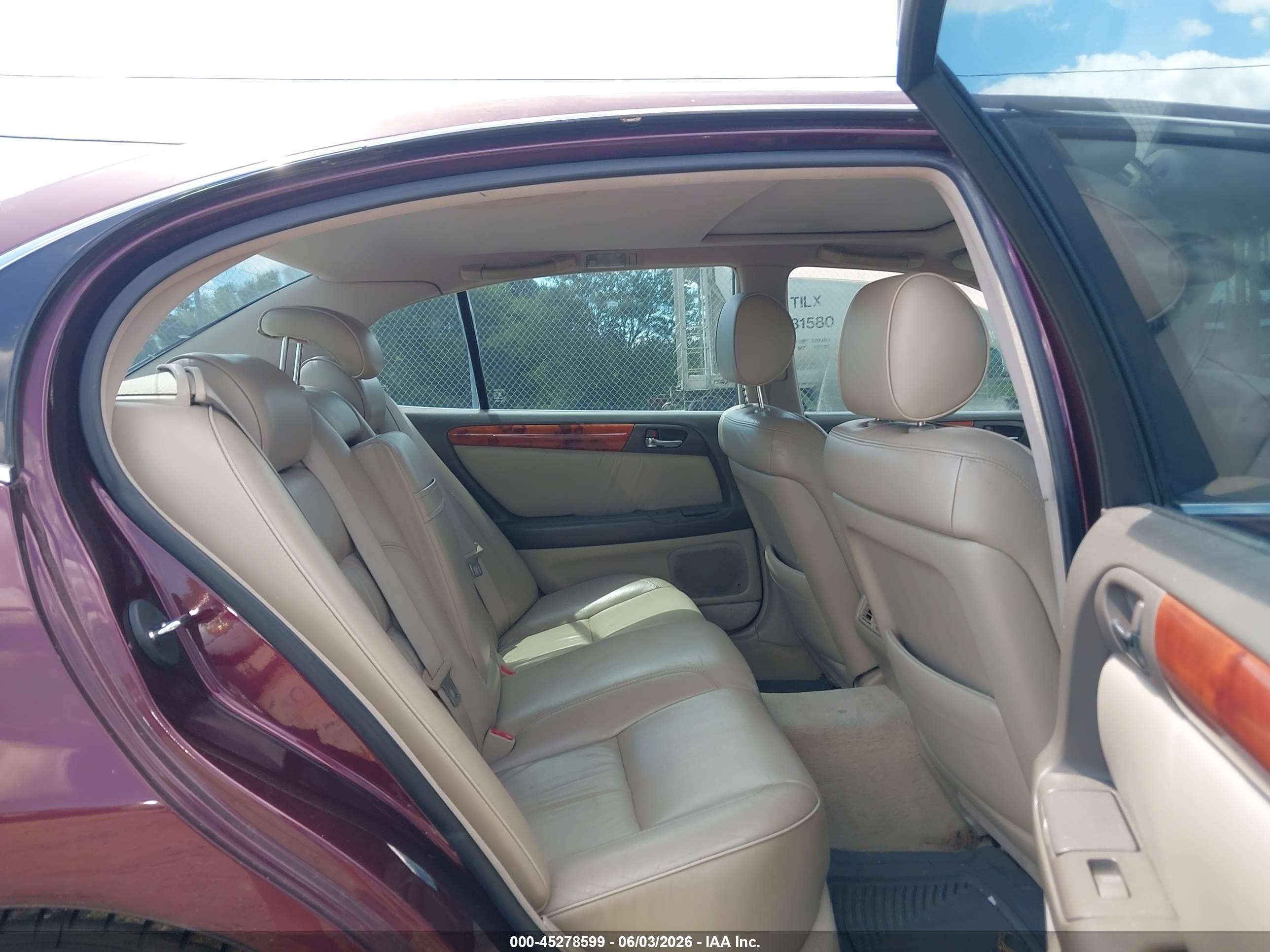 2003 Lexus Gs 300   Burgundy vin: JT8BD69S030179390