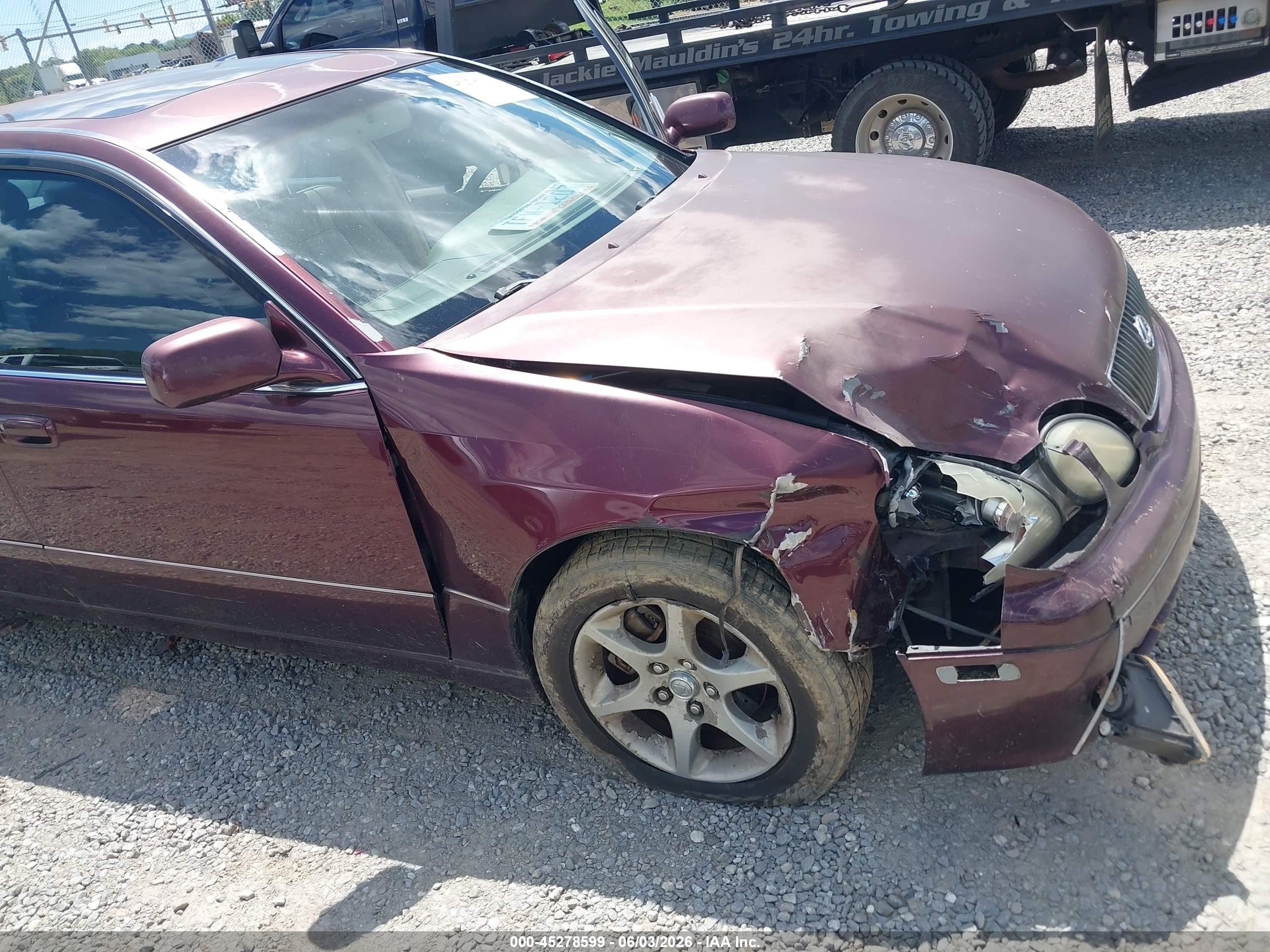 2003 Lexus Gs 300   Burgundy vin: JT8BD69S030179390