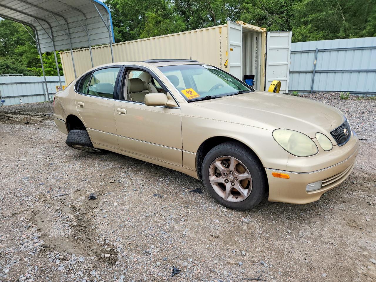 2003 Lexus Gs 300 Gold vin: JT8BD69S030180099