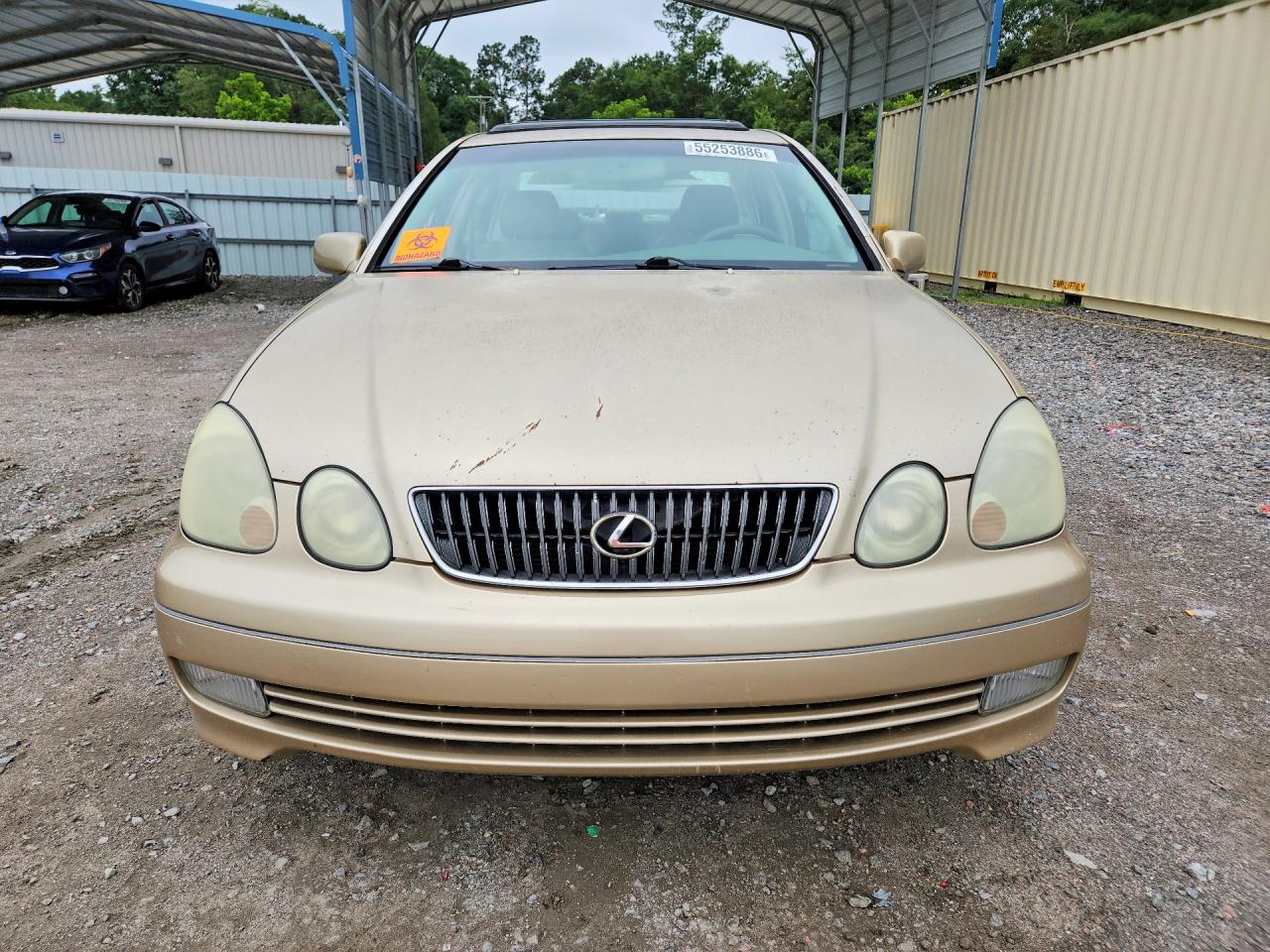 2003 Lexus Gs 300 Gold vin: JT8BD69S030180099