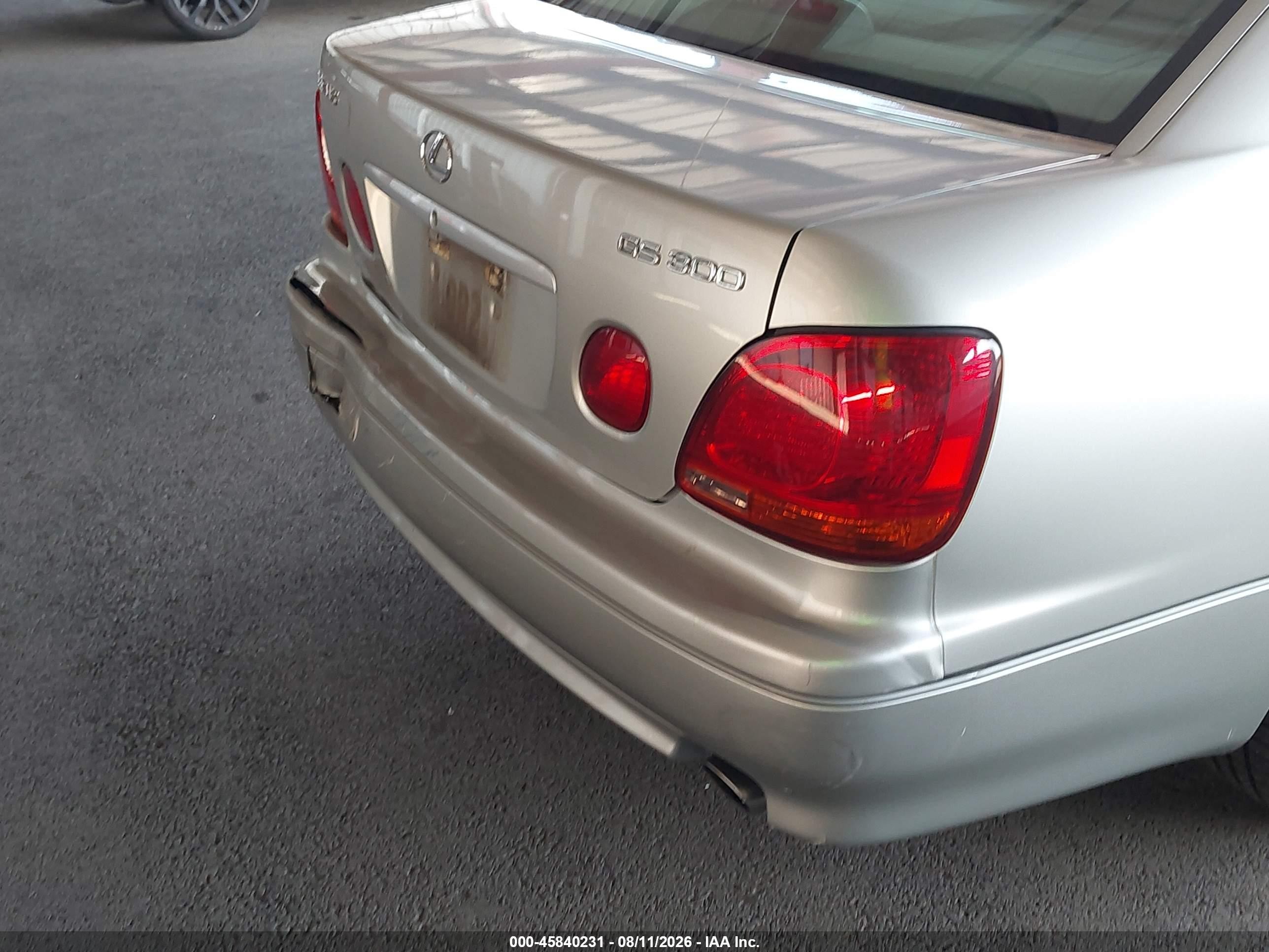 2004 Lexus Gs 300 Серебряный vin: JT8BD69S040193730