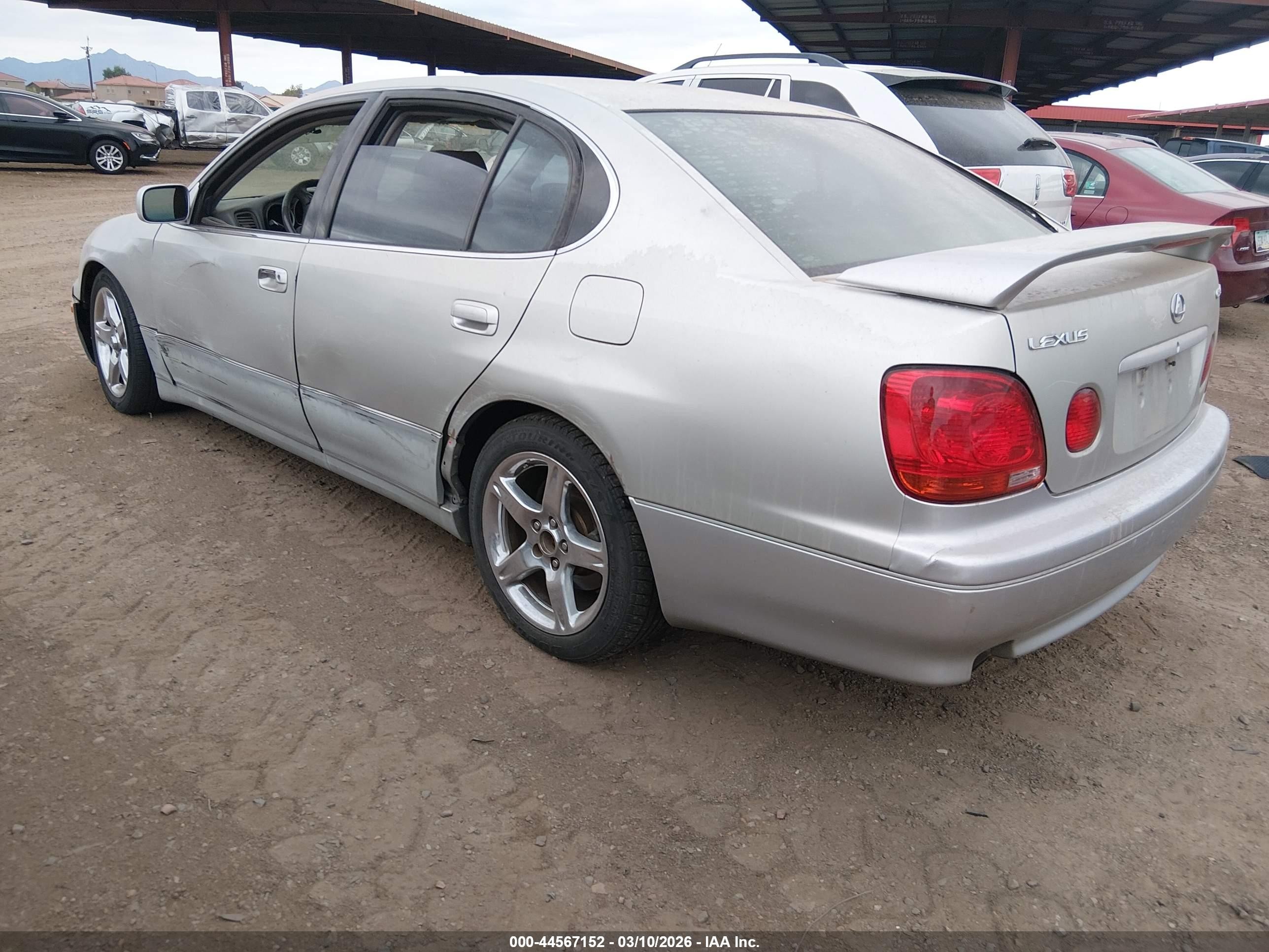 2002 Lexus Gs 300   Silver vin: JT8BD69S120151953