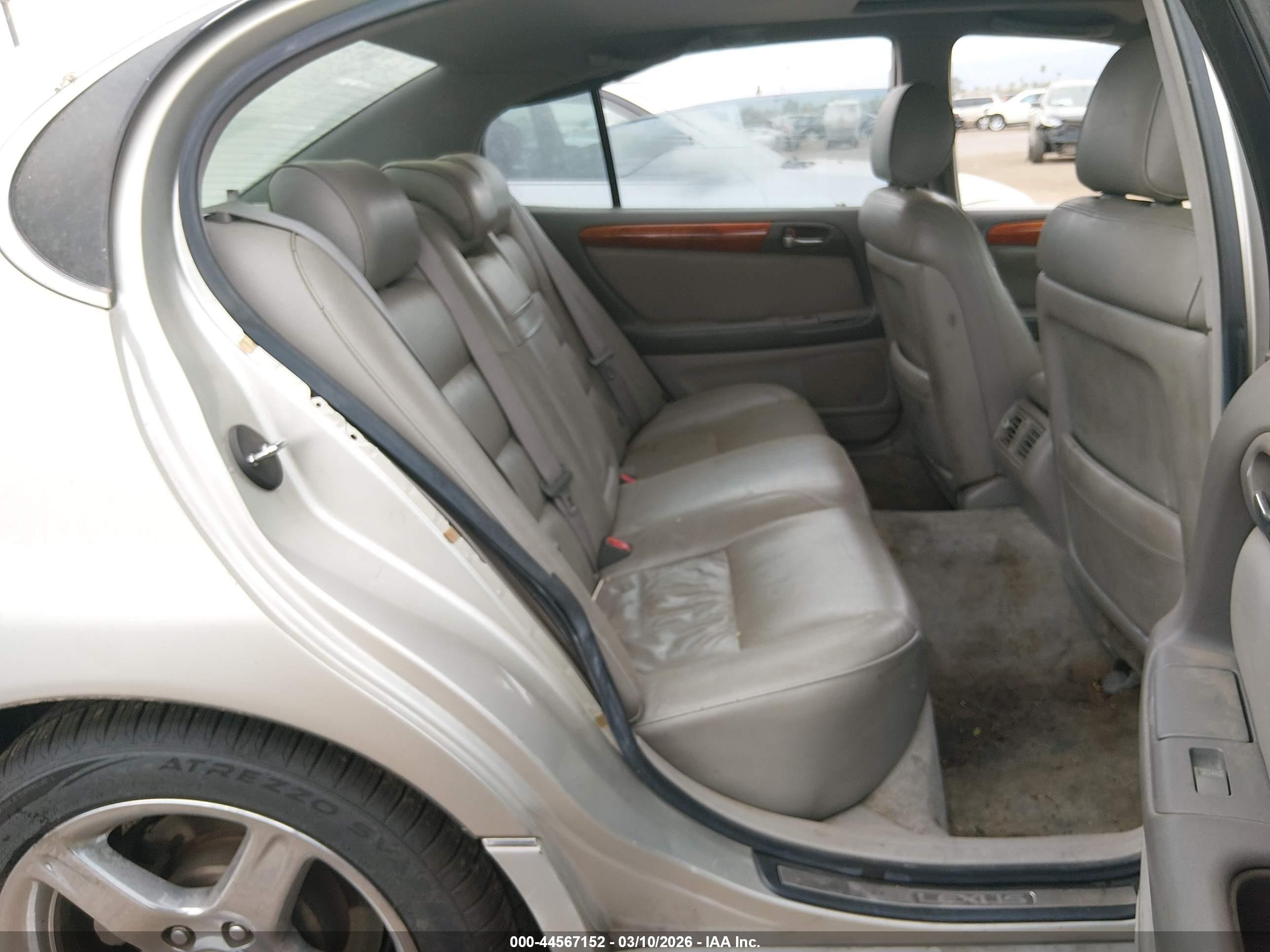 2002 Lexus Gs 300   Silver vin: JT8BD69S120151953