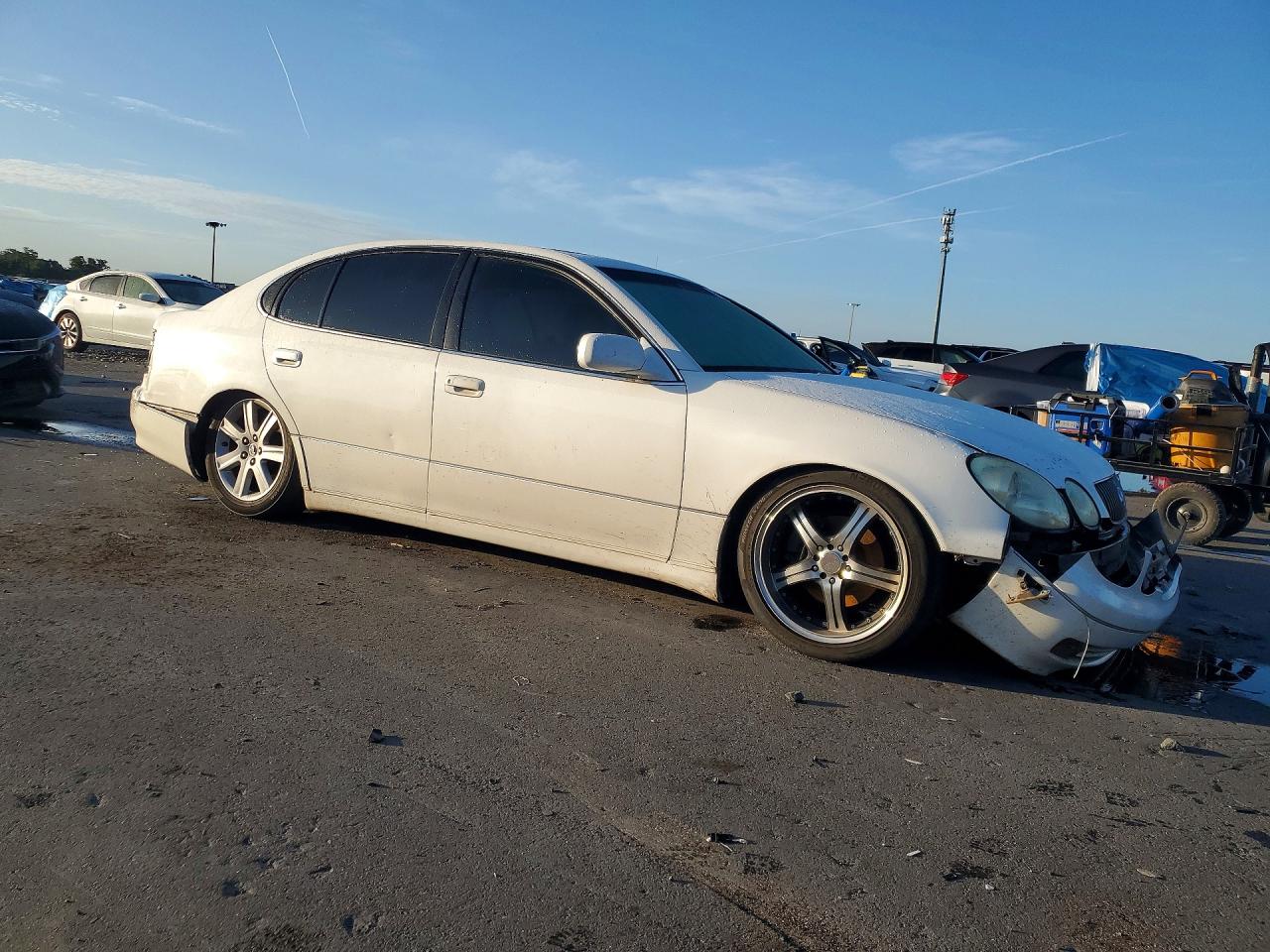 2002 Lexus Gs 300 White vin: JT8BD69S120154139