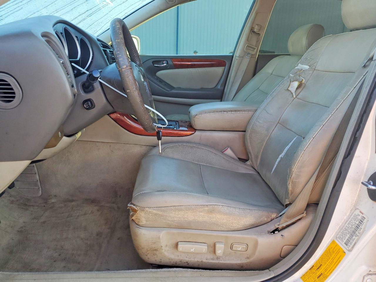 2002 Lexus Gs 300 White vin: JT8BD69S120154139