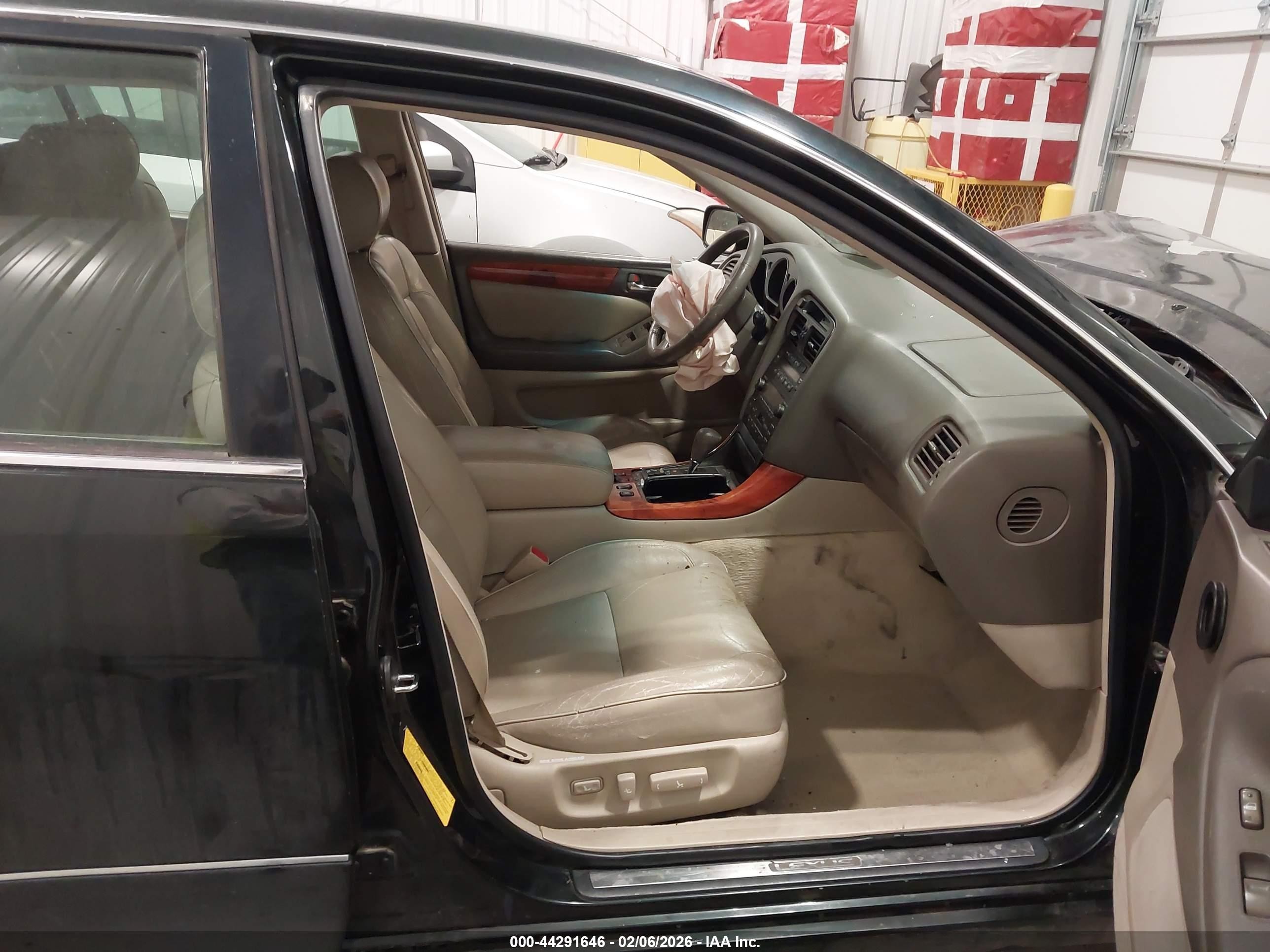 2002 Lexus Gs 300   Black vin: JT8BD69S120155095