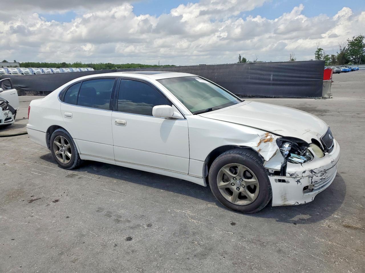 2002 Lexus Gs 300 White vin: JT8BD69S120163567