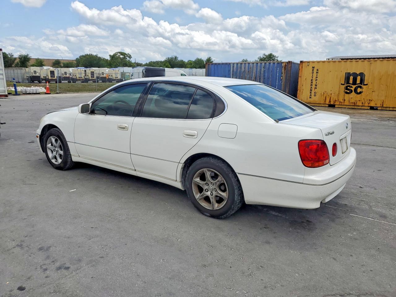 2002 Lexus Gs 300 White vin: JT8BD69S120163567