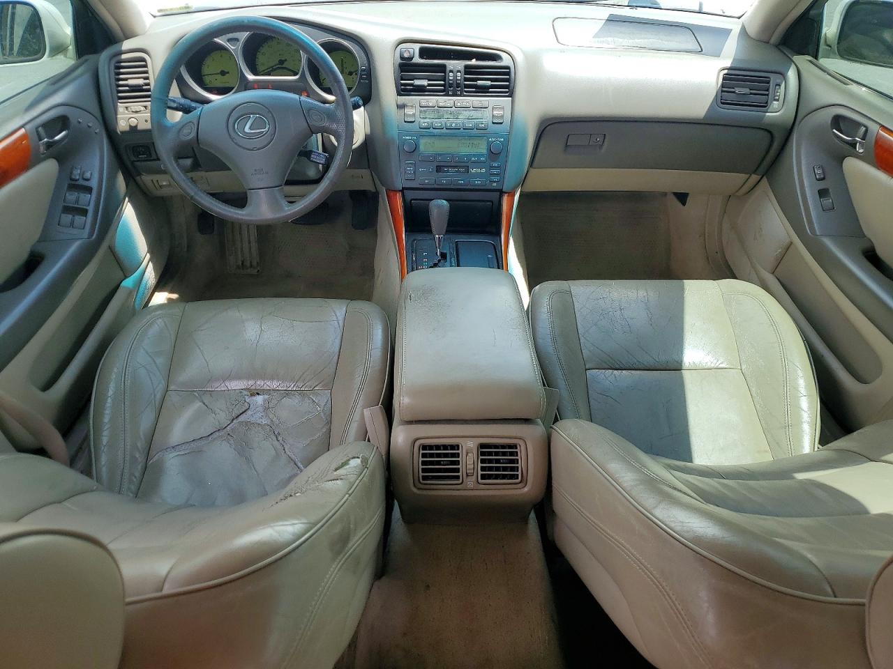 2002 Lexus Gs 300 White vin: JT8BD69S120163567