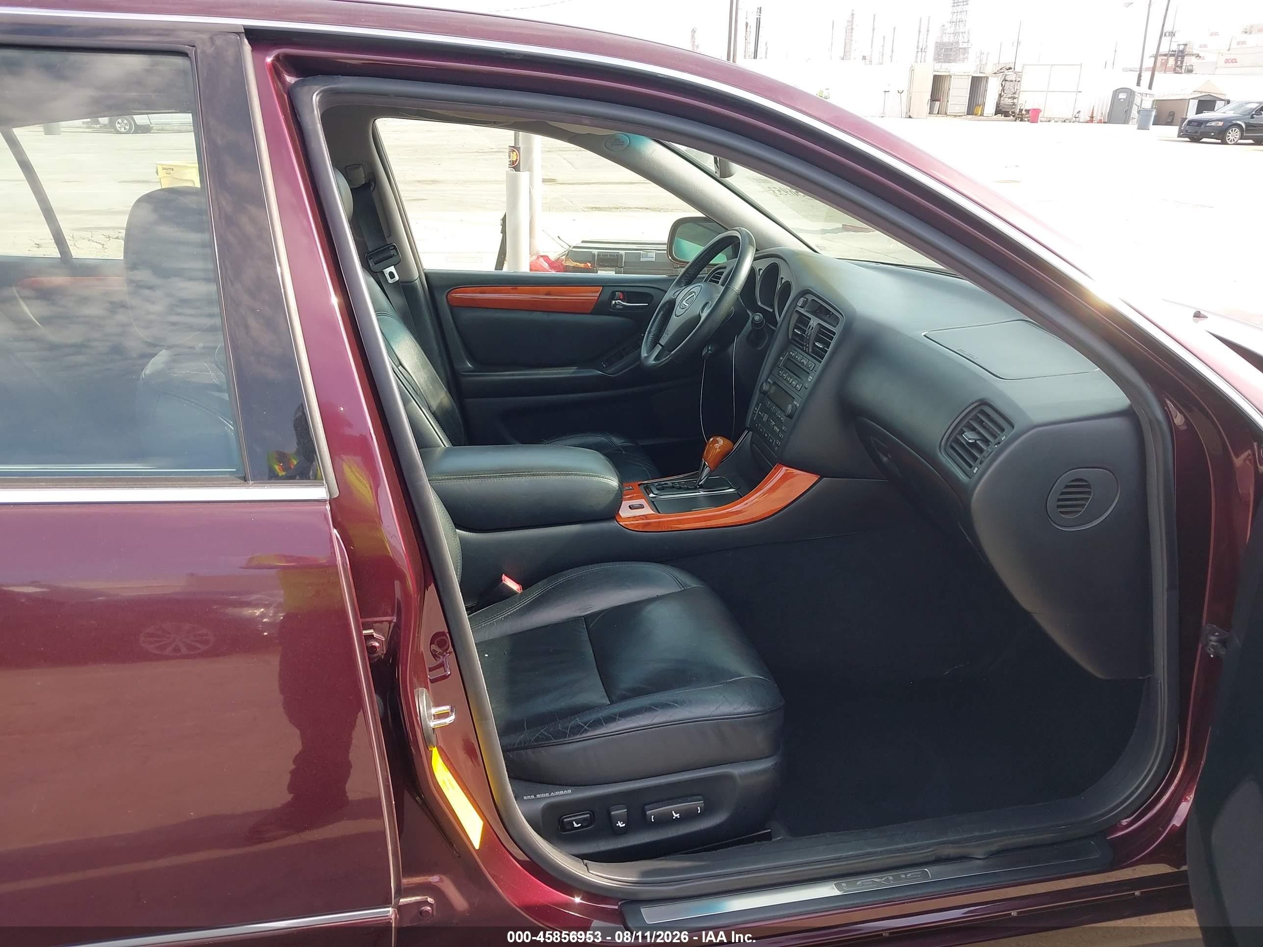 2002 Lexus Gs 300   Бордовый vin: JT8BD69S120164685