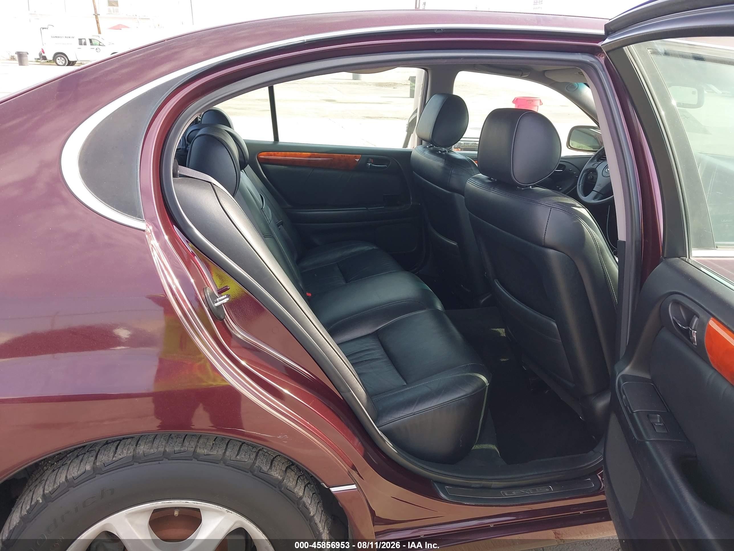2002 Lexus Gs 300   Бордовый vin: JT8BD69S120164685