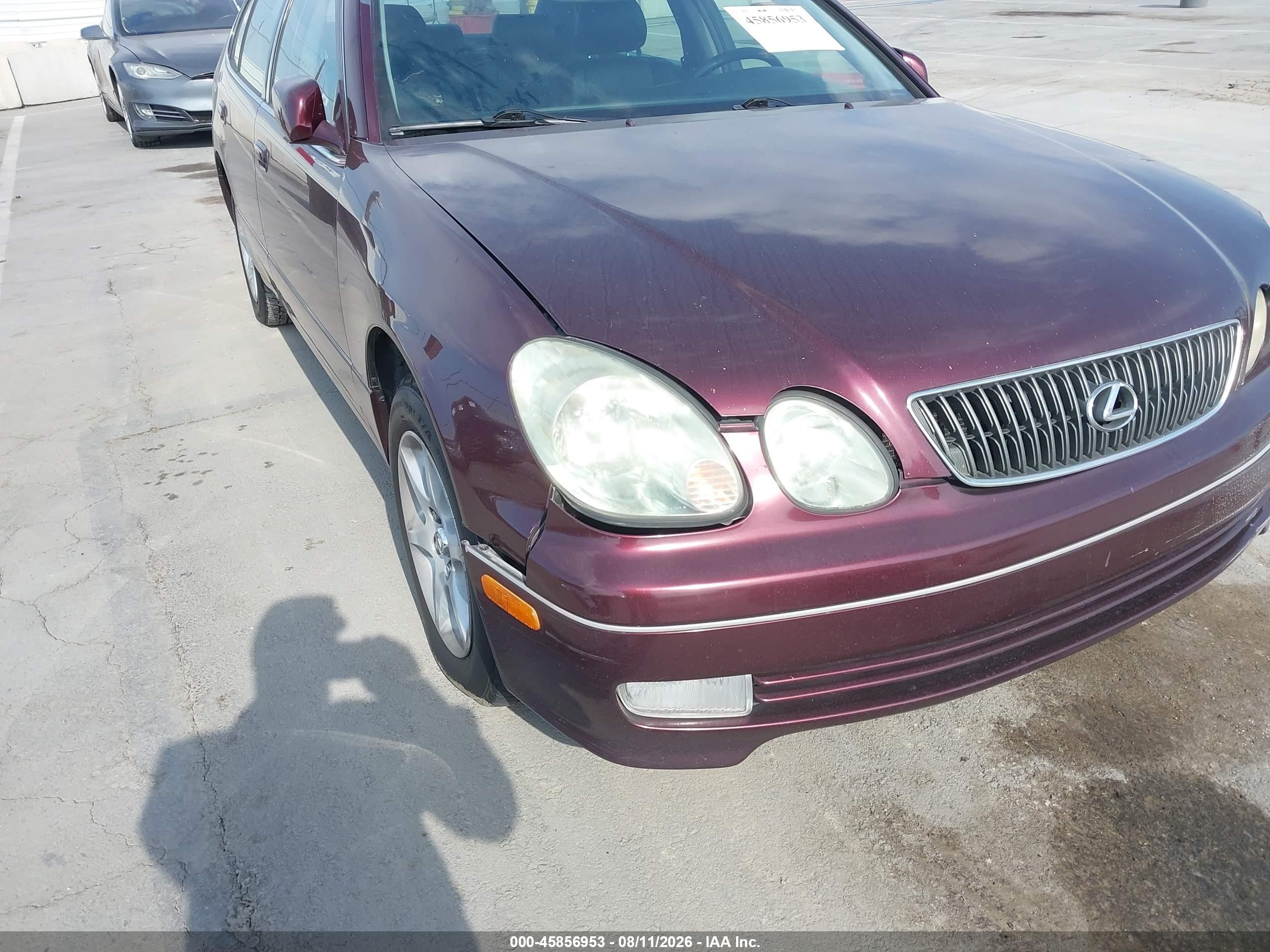 2002 Lexus Gs 300   Бордовый vin: JT8BD69S120164685