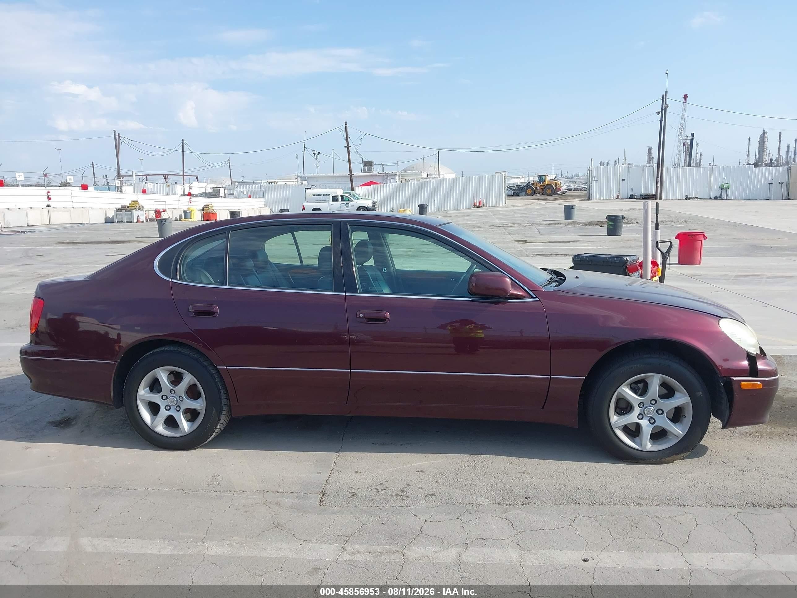 2002 Lexus Gs 300   Бордовый vin: JT8BD69S120164685