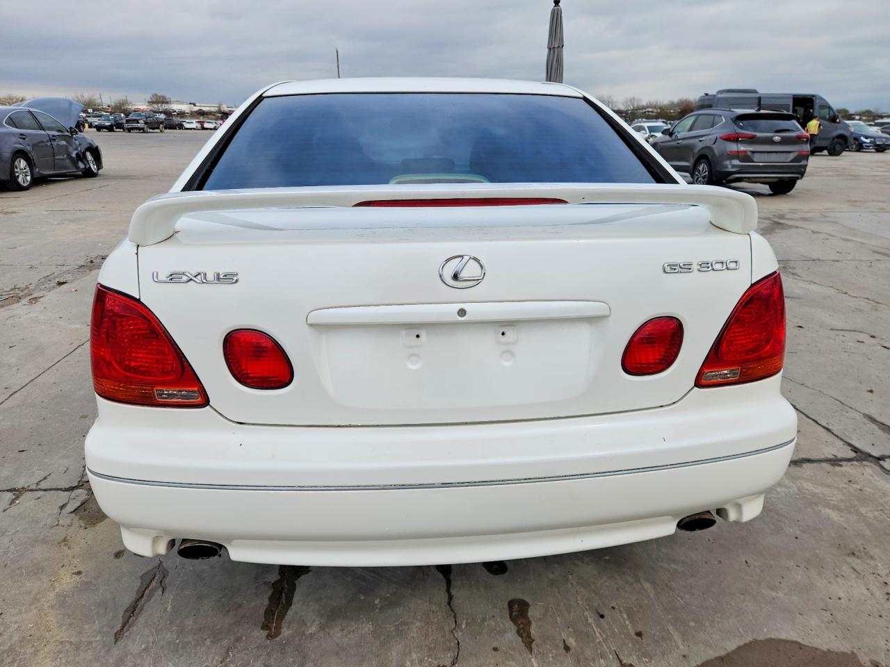 2003 Lexus Gs 300 Base White vin: JT8BD69S130188678
