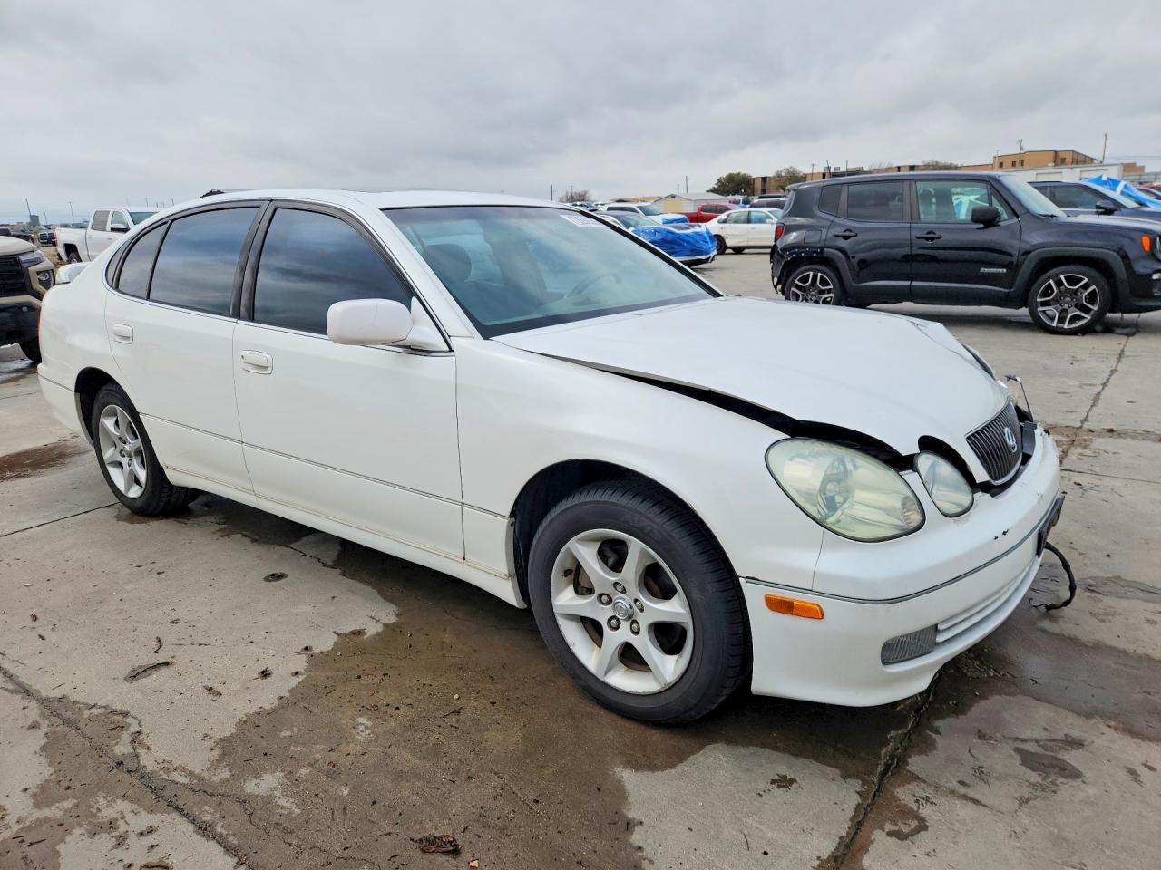 2003 Lexus Gs 300 Base White vin: JT8BD69S130188678