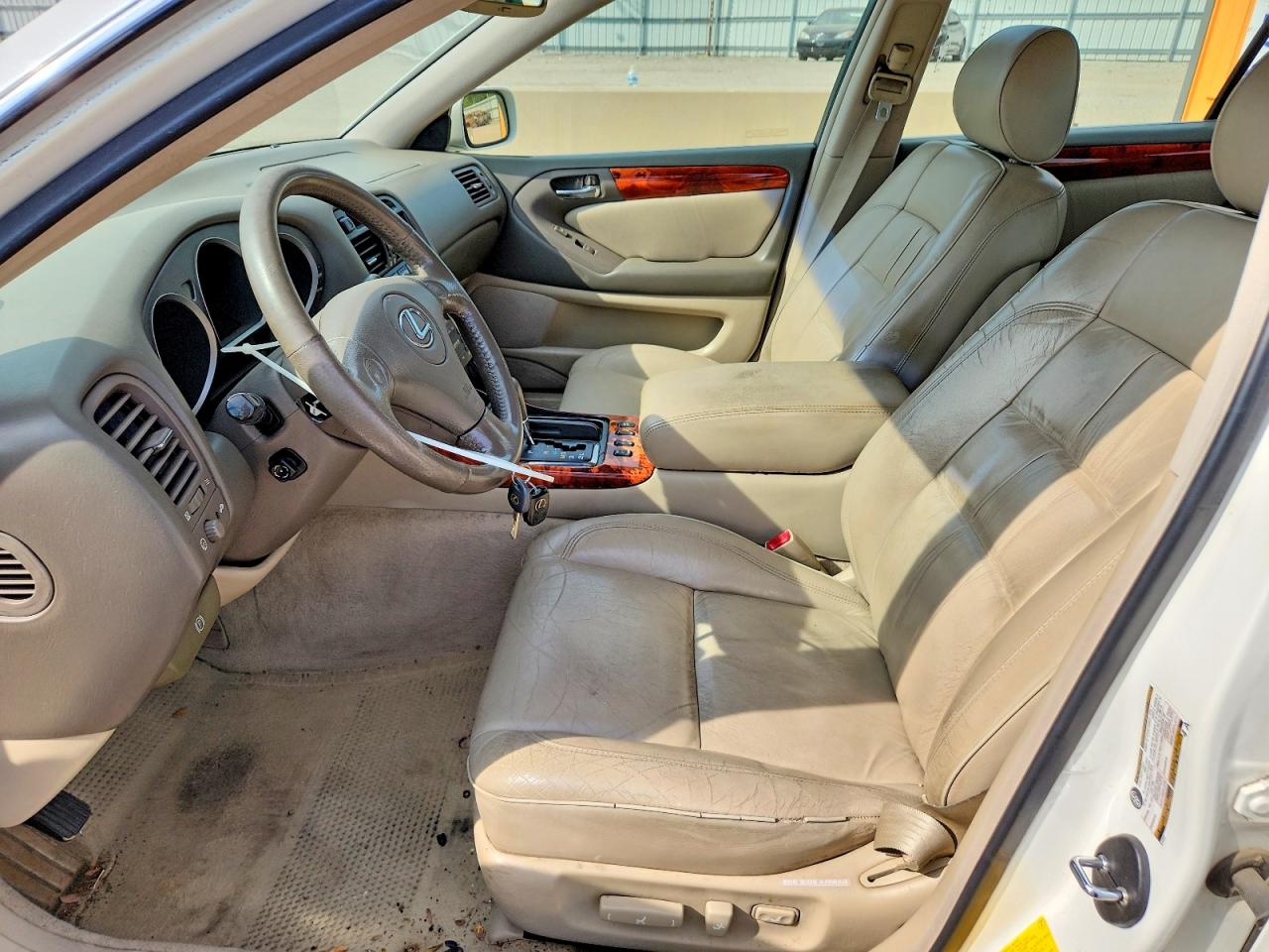 2004 Lexus Gs 300 White vin: JT8BD69S140200300