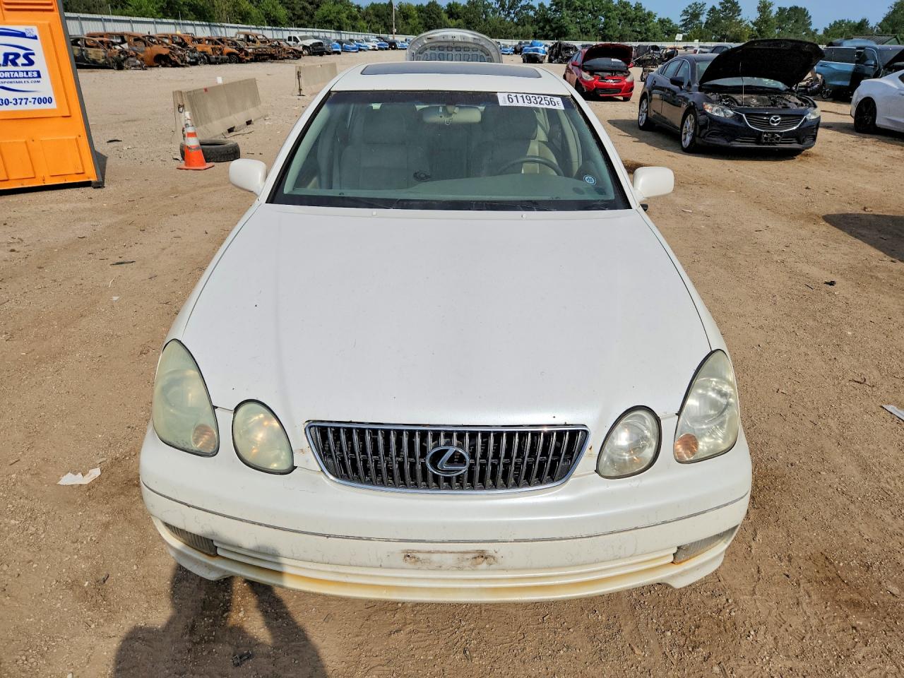 2004 Lexus Gs 300 White vin: JT8BD69S140200300
