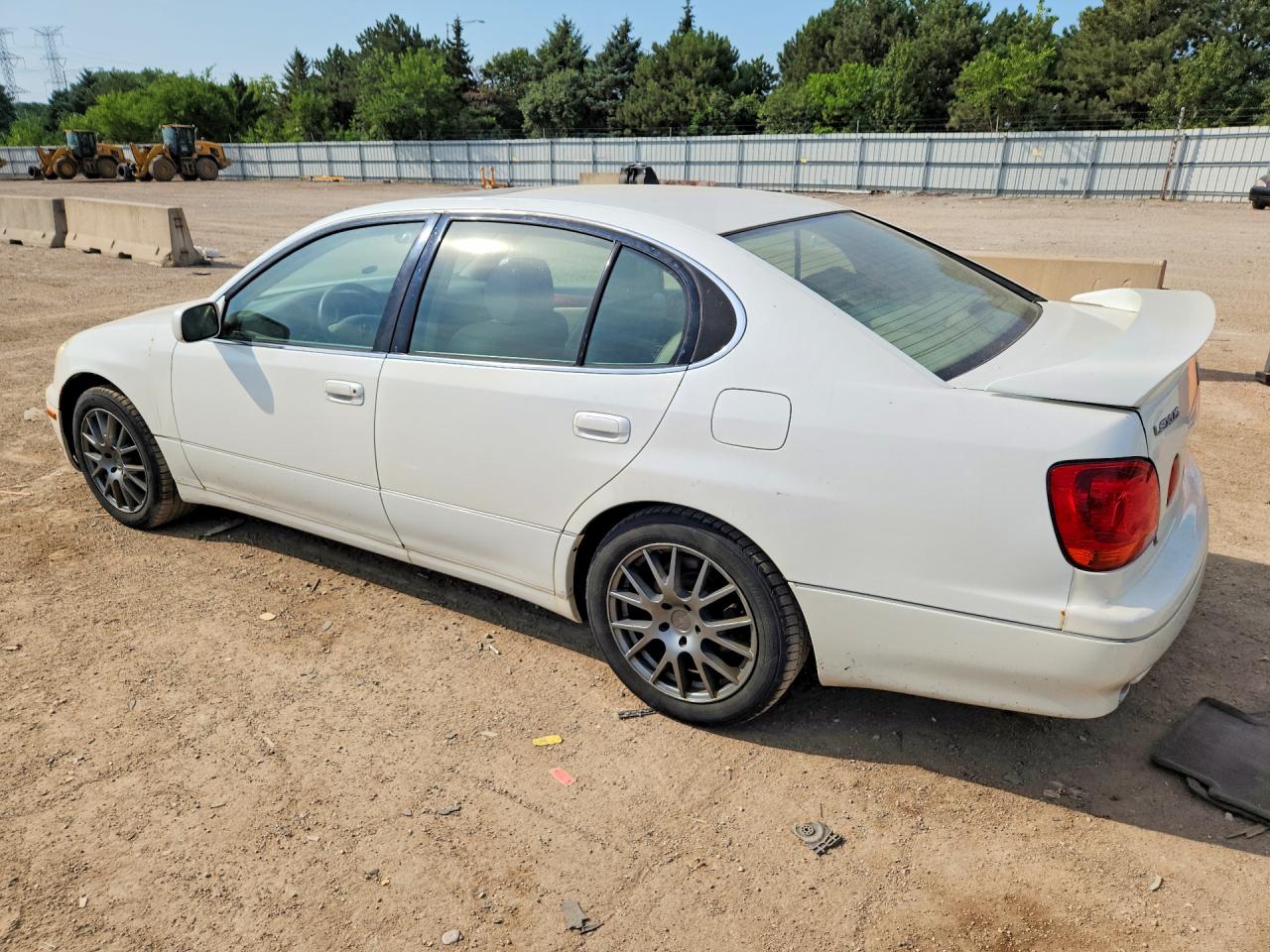 2004 Lexus Gs 300 White vin: JT8BD69S140200300
