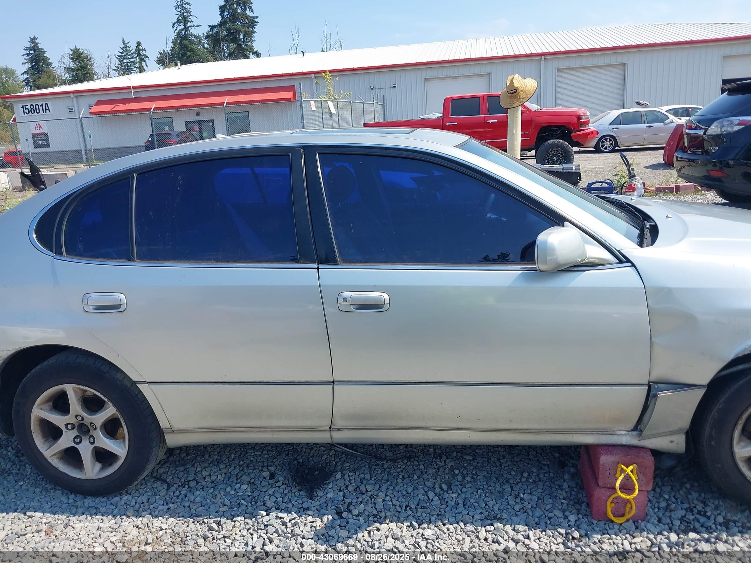 2002 Lexus Gs 300   Silver vin: JT8BD69S220152657