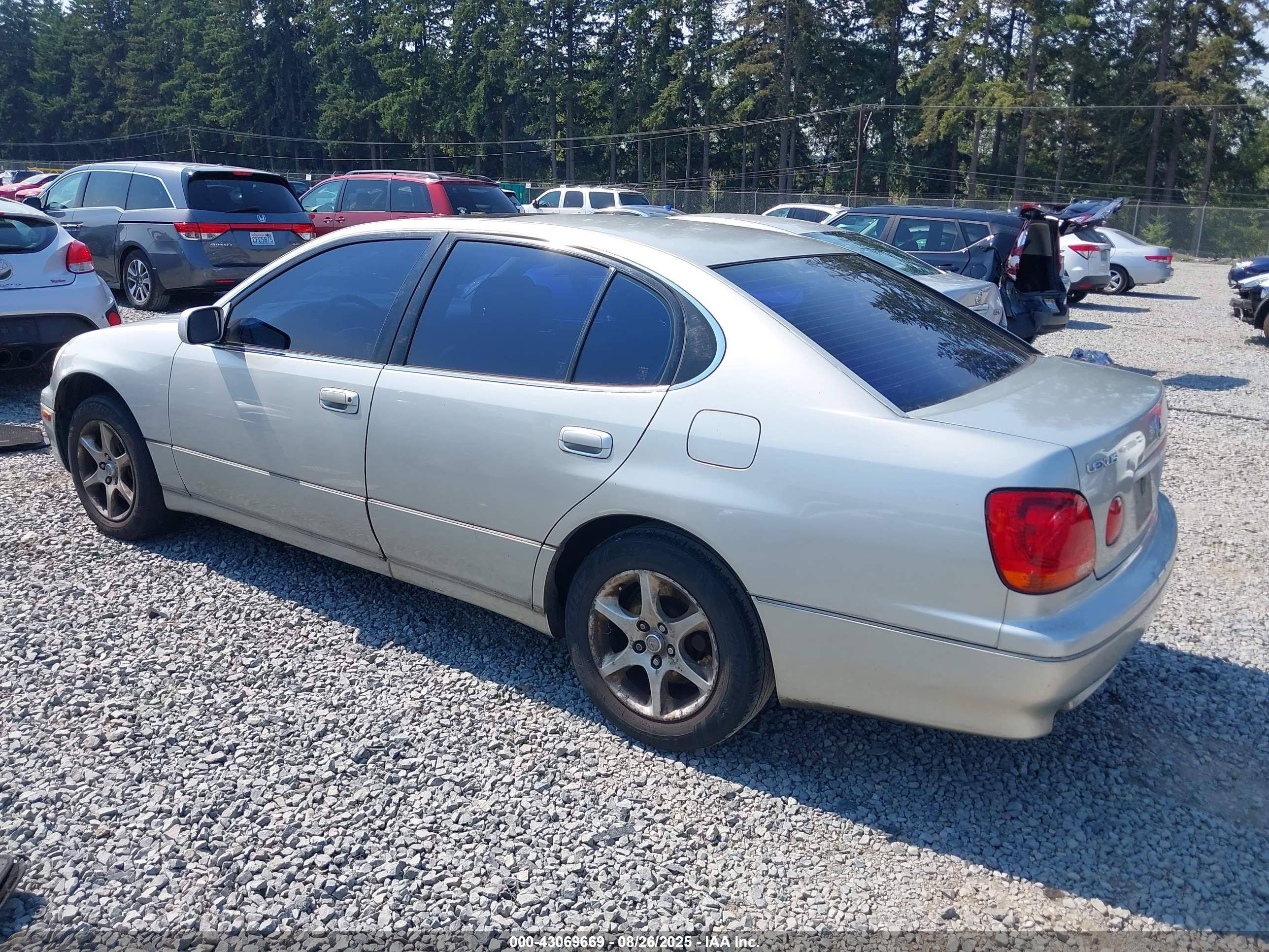 2002 Lexus Gs 300   Silver vin: JT8BD69S220152657
