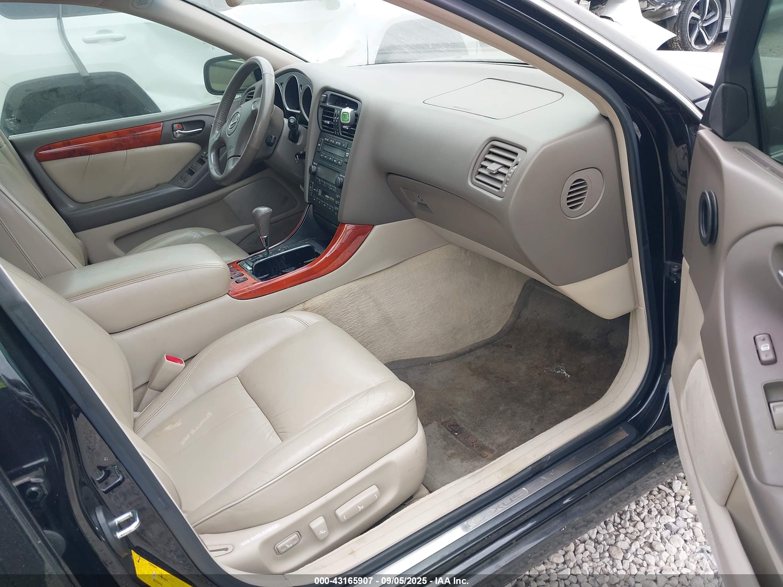 2002 Lexus Gs 300   Black vin: JT8BD69S220158006