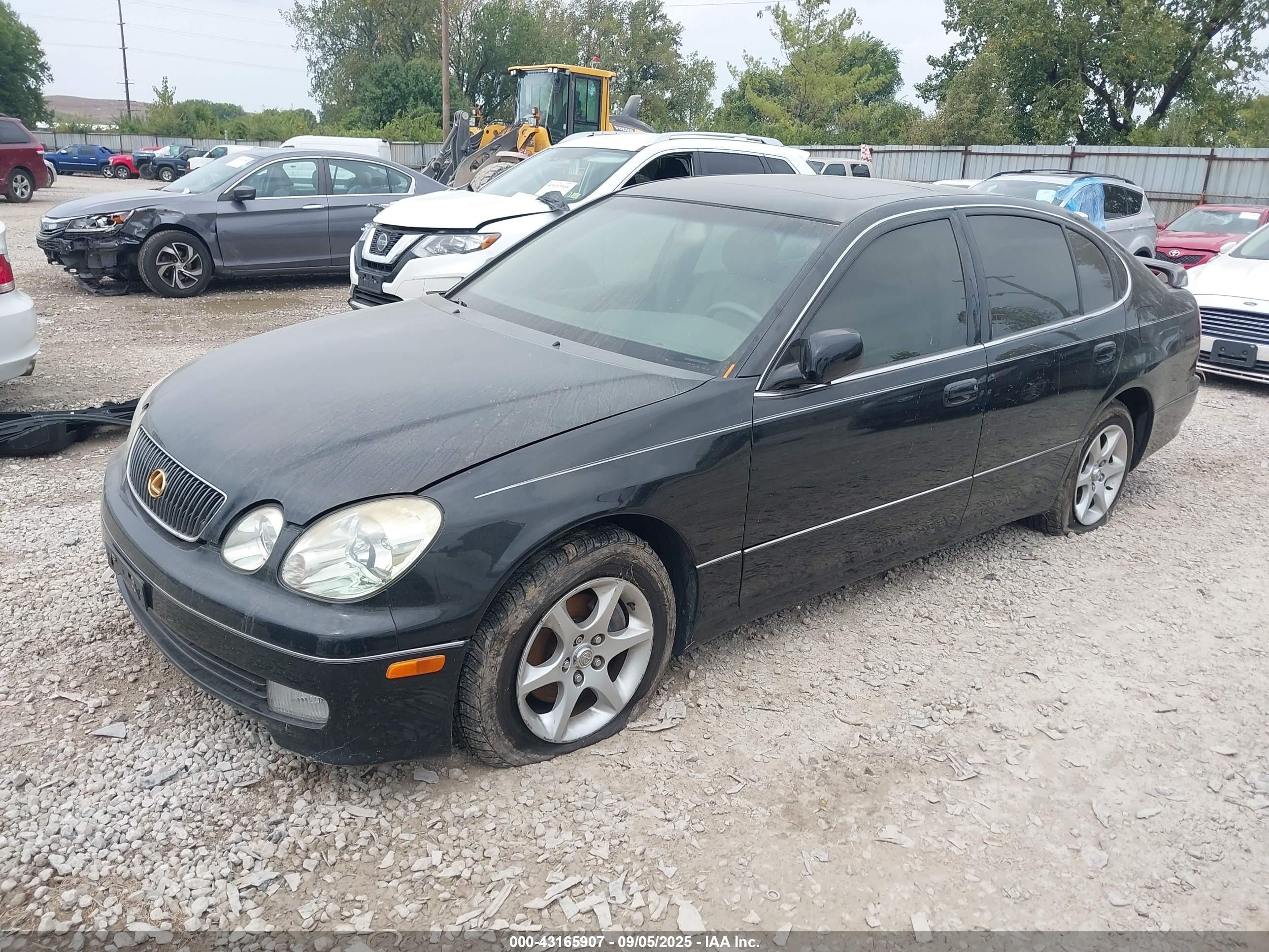2002 Lexus Gs 300   Black vin: JT8BD69S220158006