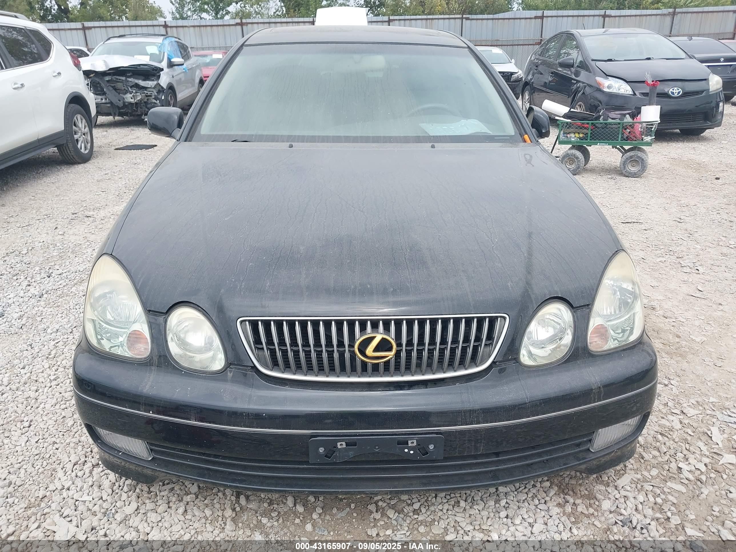2002 Lexus Gs 300   Black vin: JT8BD69S220158006