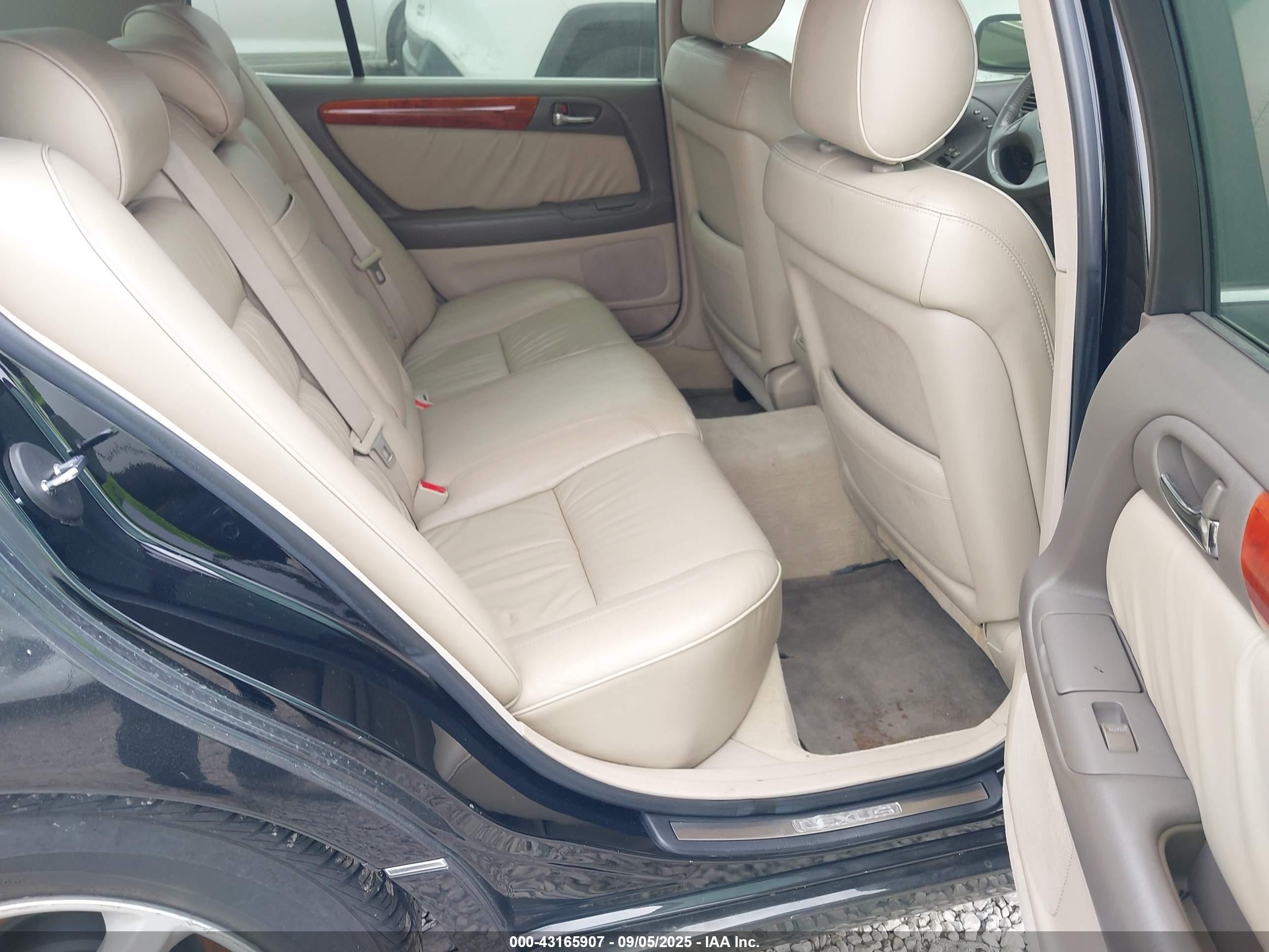 2002 Lexus Gs 300   Black vin: JT8BD69S220158006