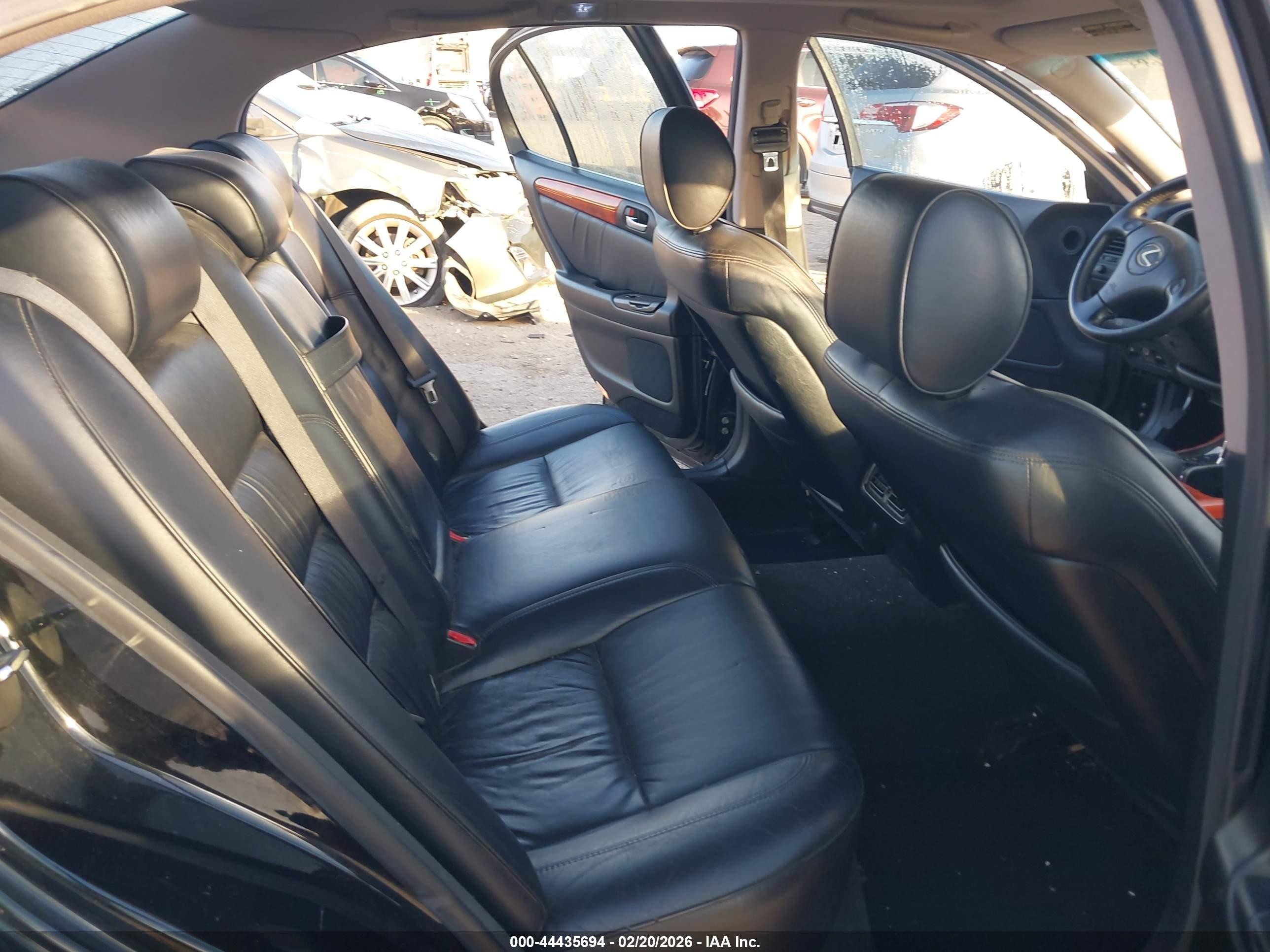 2002 Lexus Gs 300   Черный vin: JT8BD69S220158930