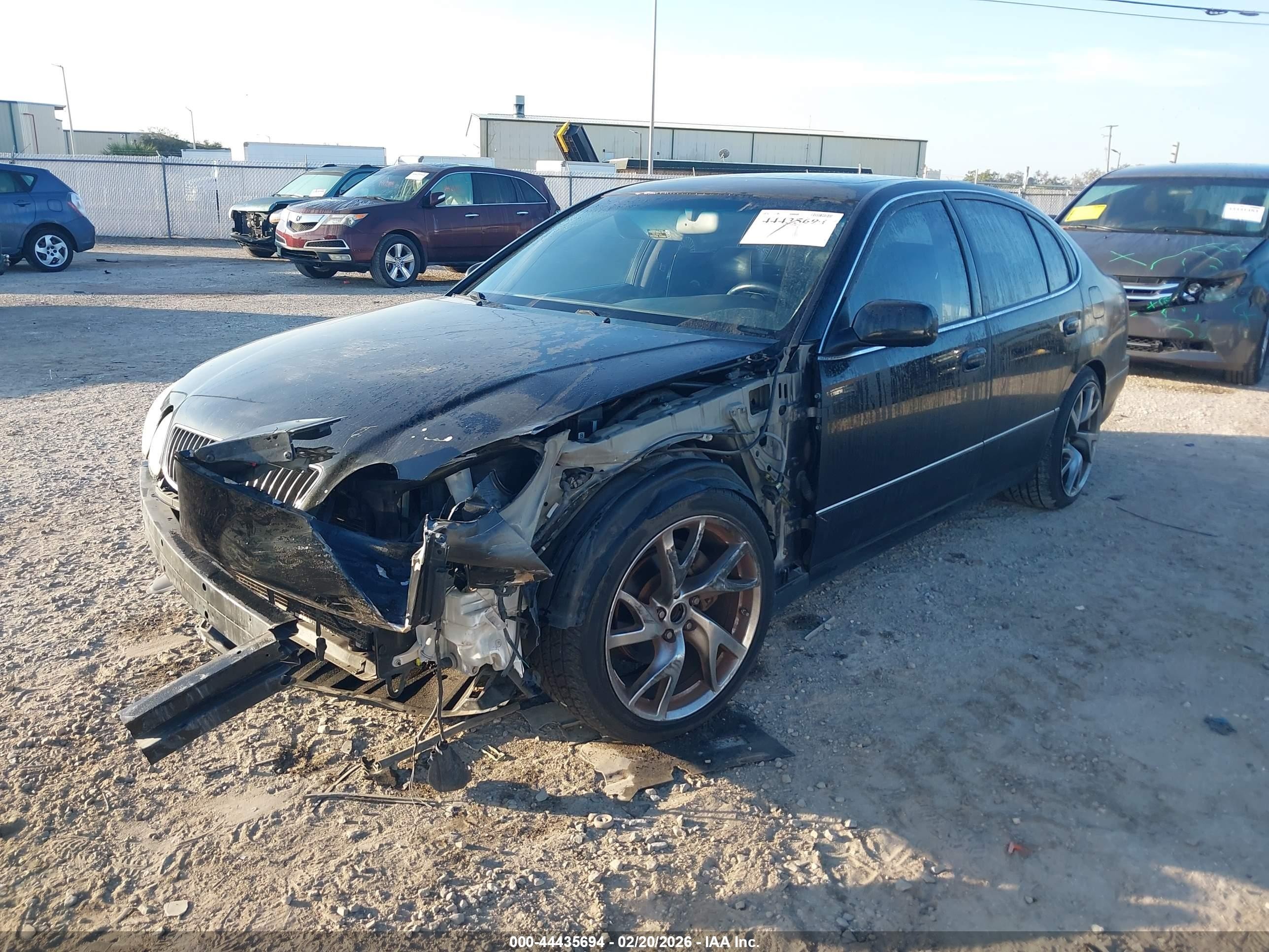 2002 Lexus Gs 300   Черный vin: JT8BD69S220158930