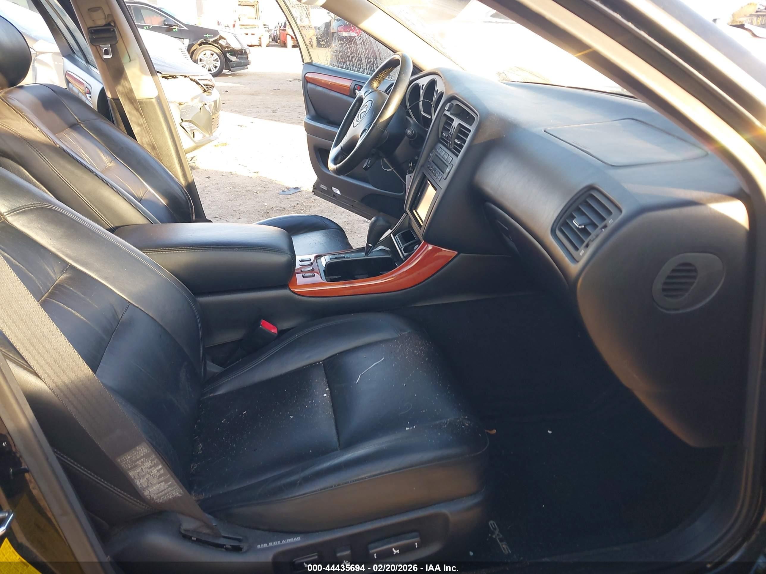 2002 Lexus Gs 300   Черный vin: JT8BD69S220158930