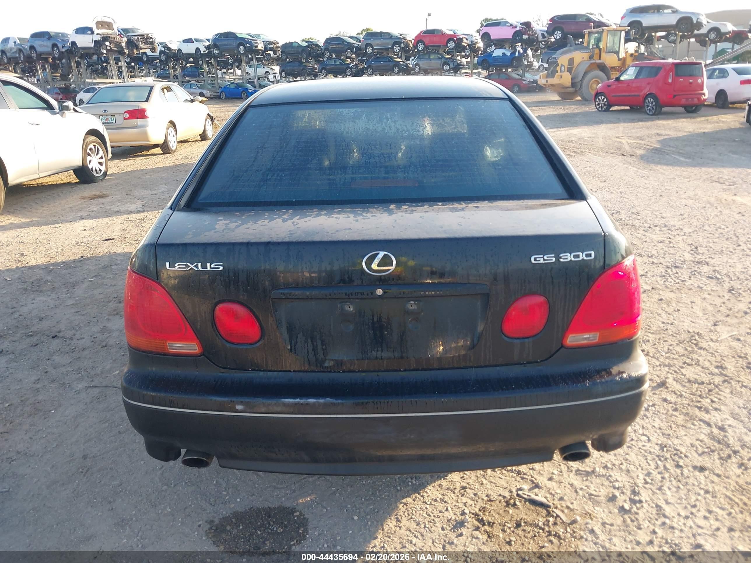 2002 Lexus Gs 300   Черный vin: JT8BD69S220158930