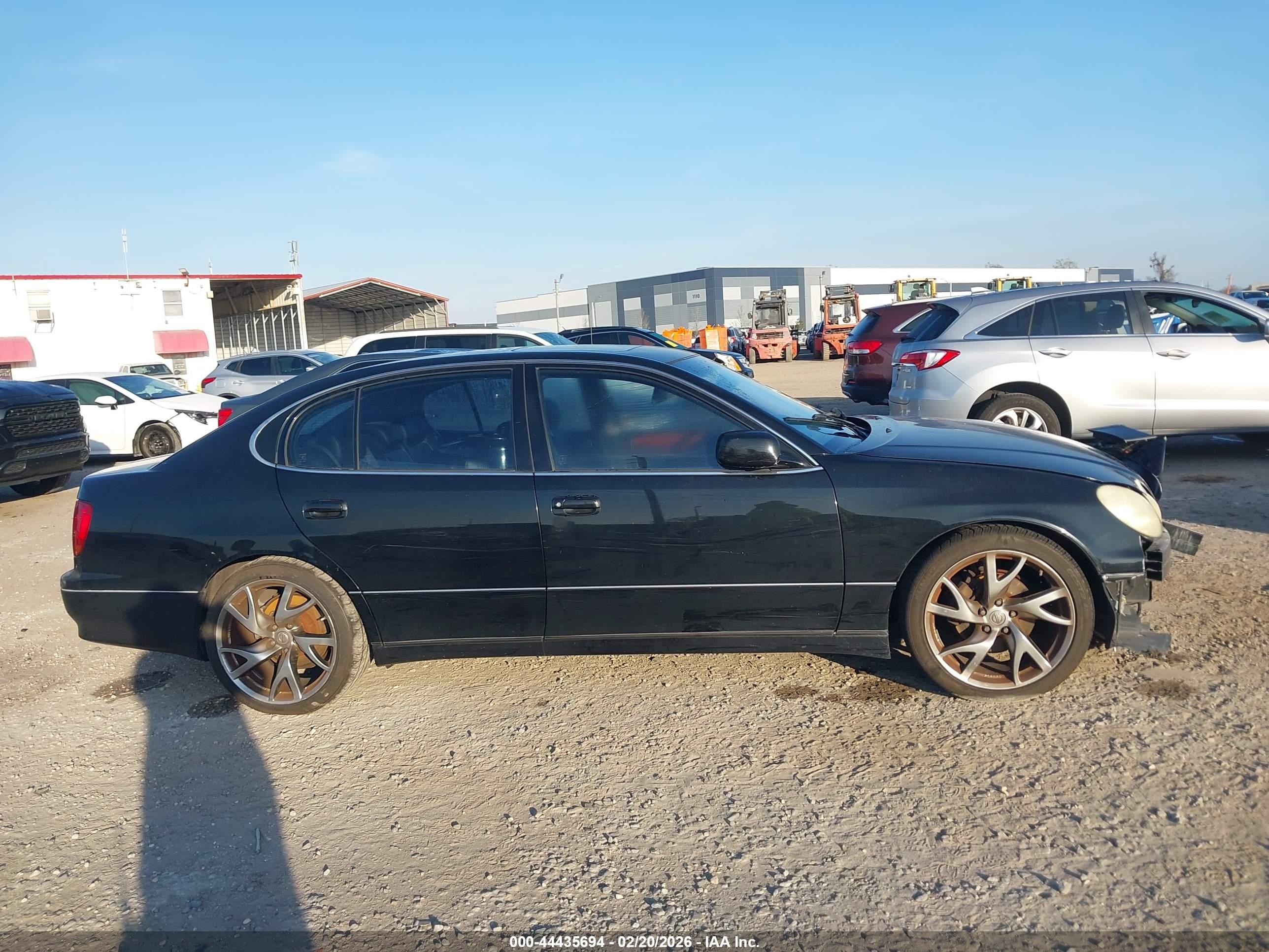 2002 Lexus Gs 300   Черный vin: JT8BD69S220158930