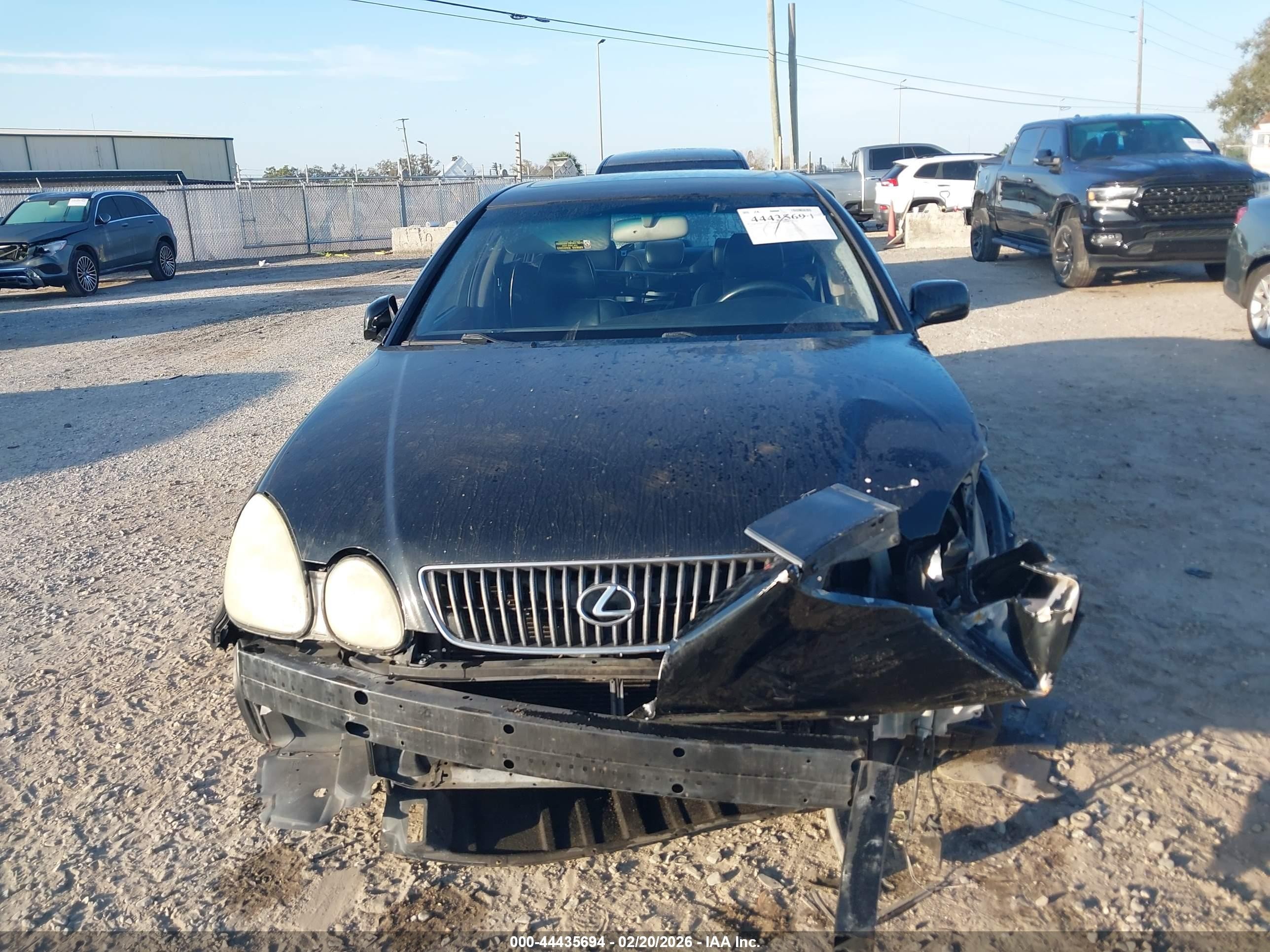 2002 Lexus Gs 300   Черный vin: JT8BD69S220158930