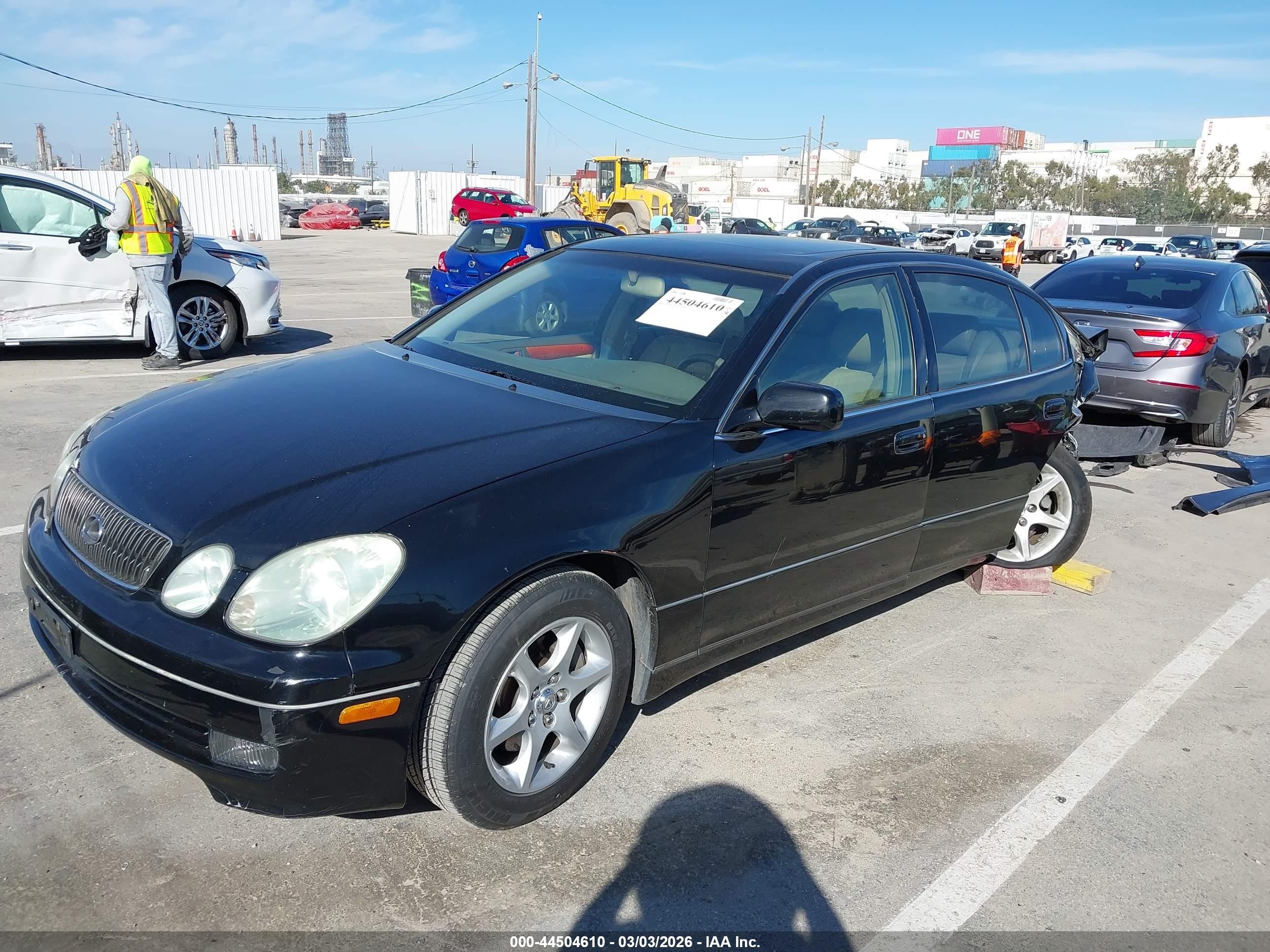 2002 Lexus Gs 300   Black vin: JT8BD69S220161861