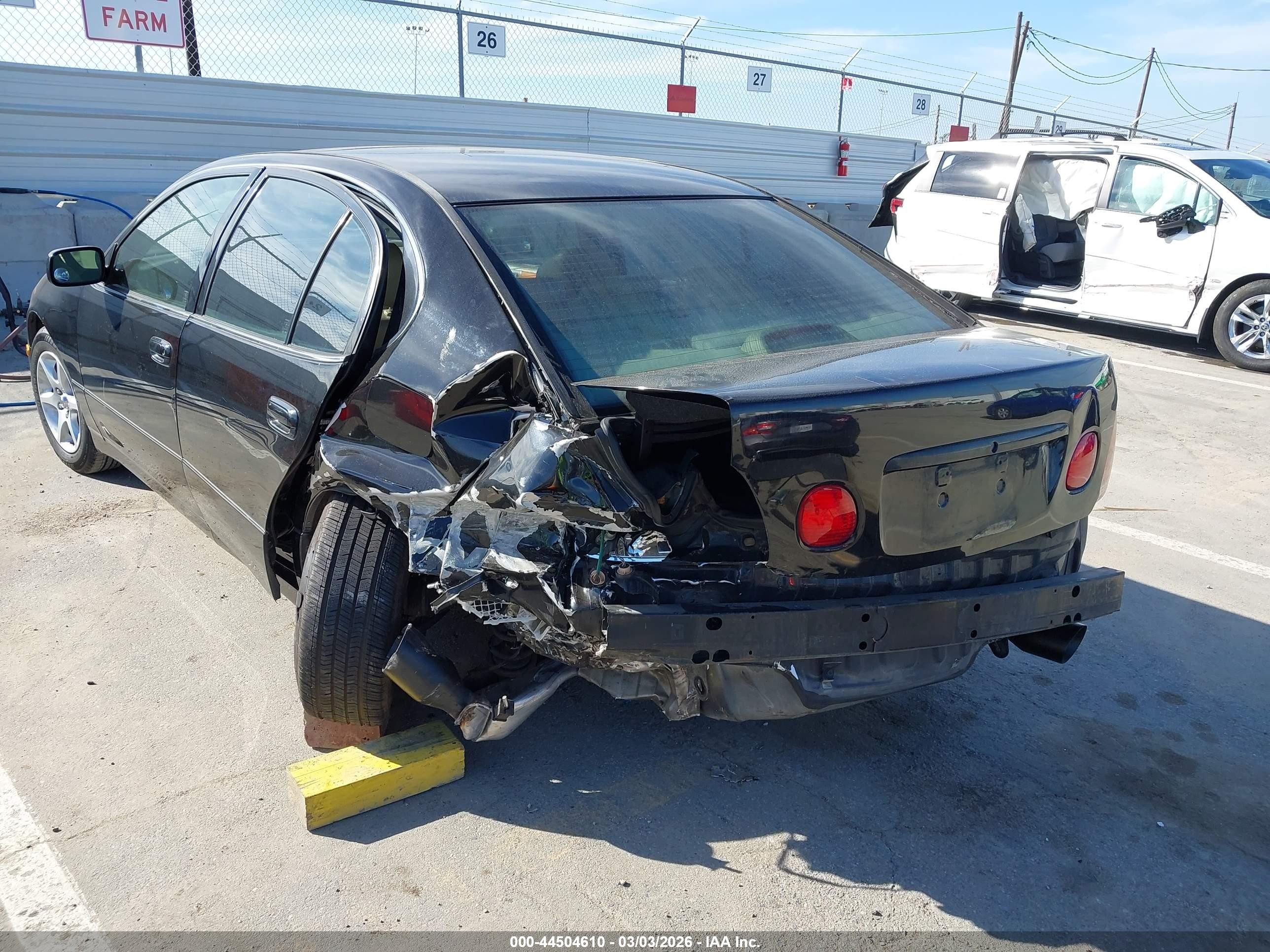 2002 Lexus Gs 300   Black vin: JT8BD69S220161861
