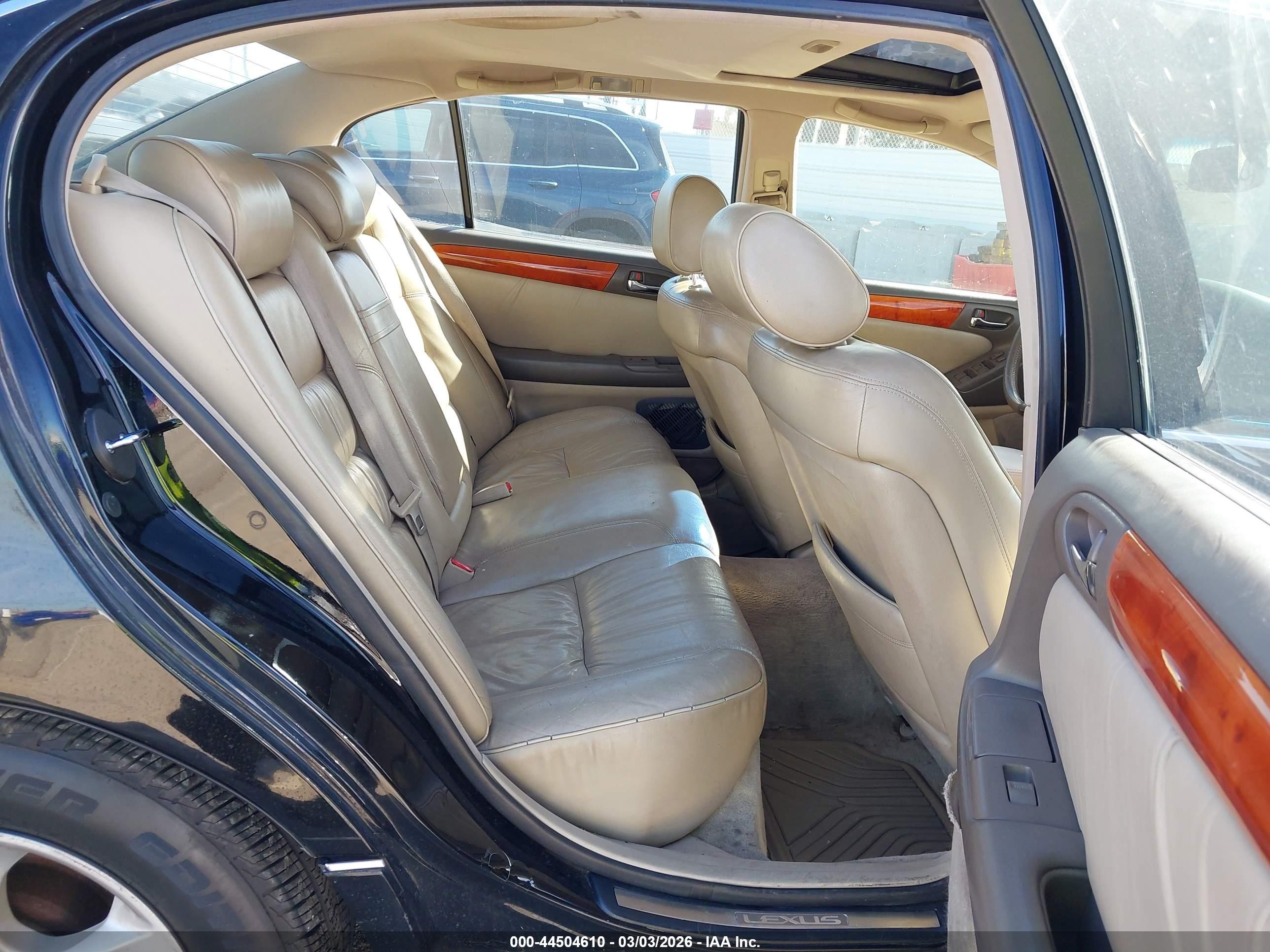 2002 Lexus Gs 300   Black vin: JT8BD69S220161861