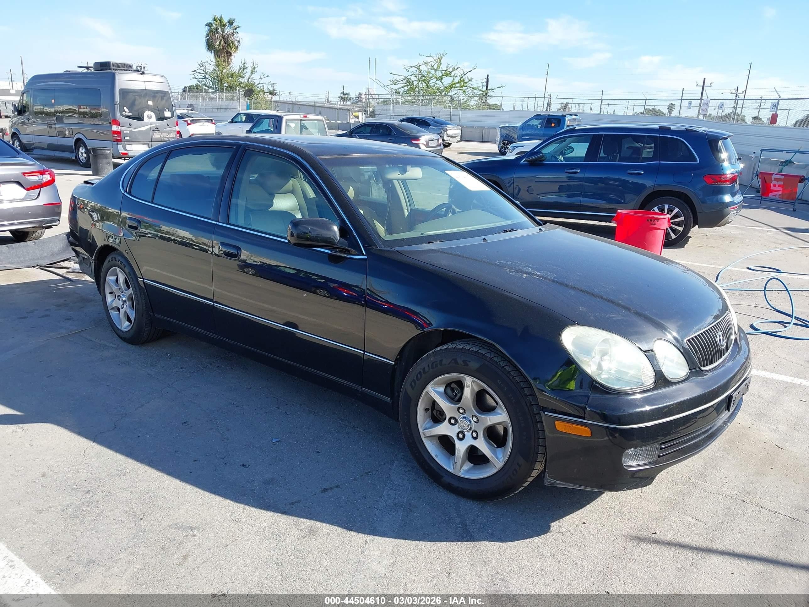 2002 Lexus Gs 300   Black vin: JT8BD69S220161861