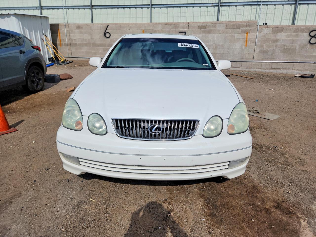 2002 Lexus Gs 300 White vin: JT8BD69S220167790