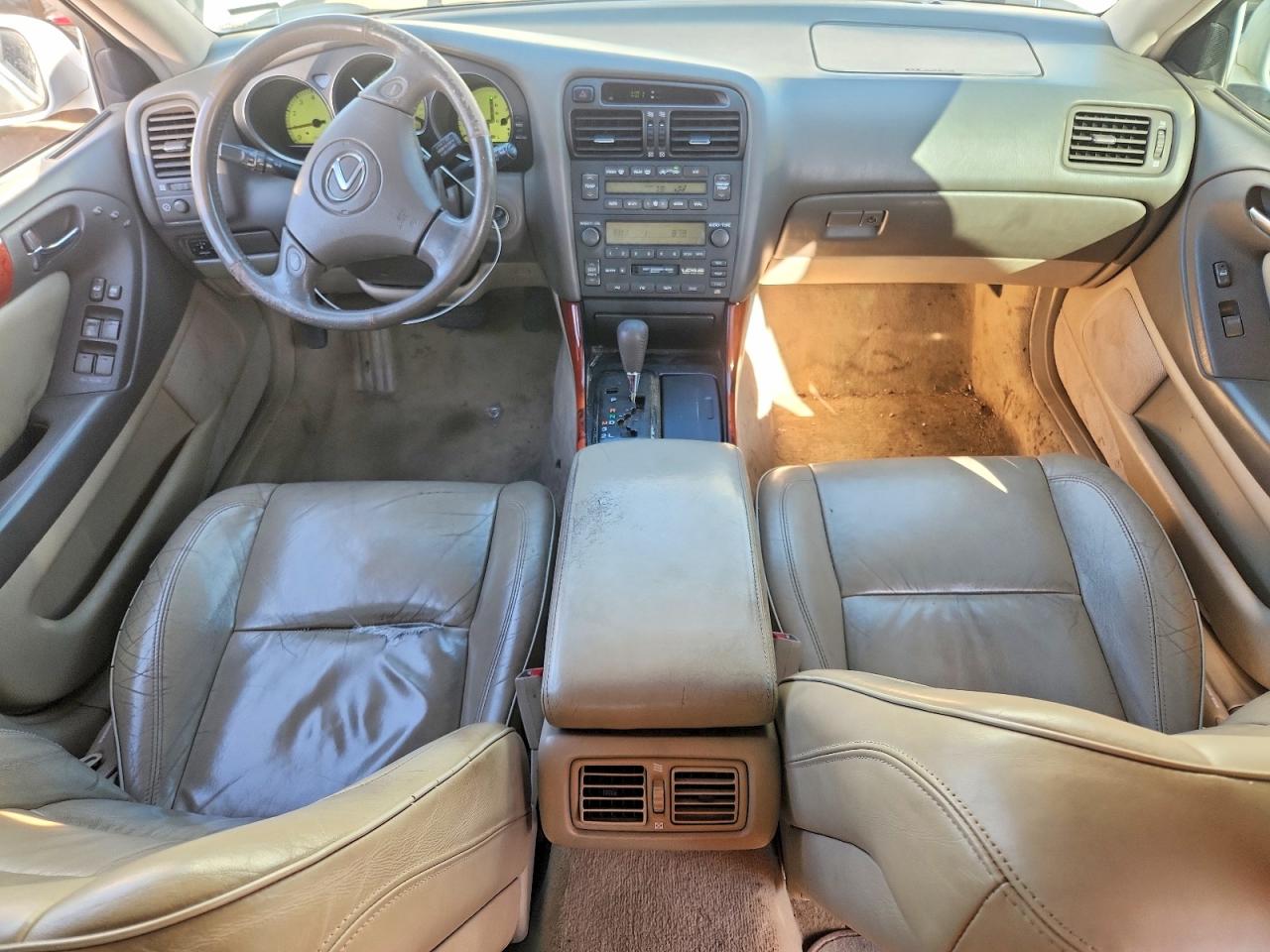 2002 Lexus Gs 300 White vin: JT8BD69S220167790