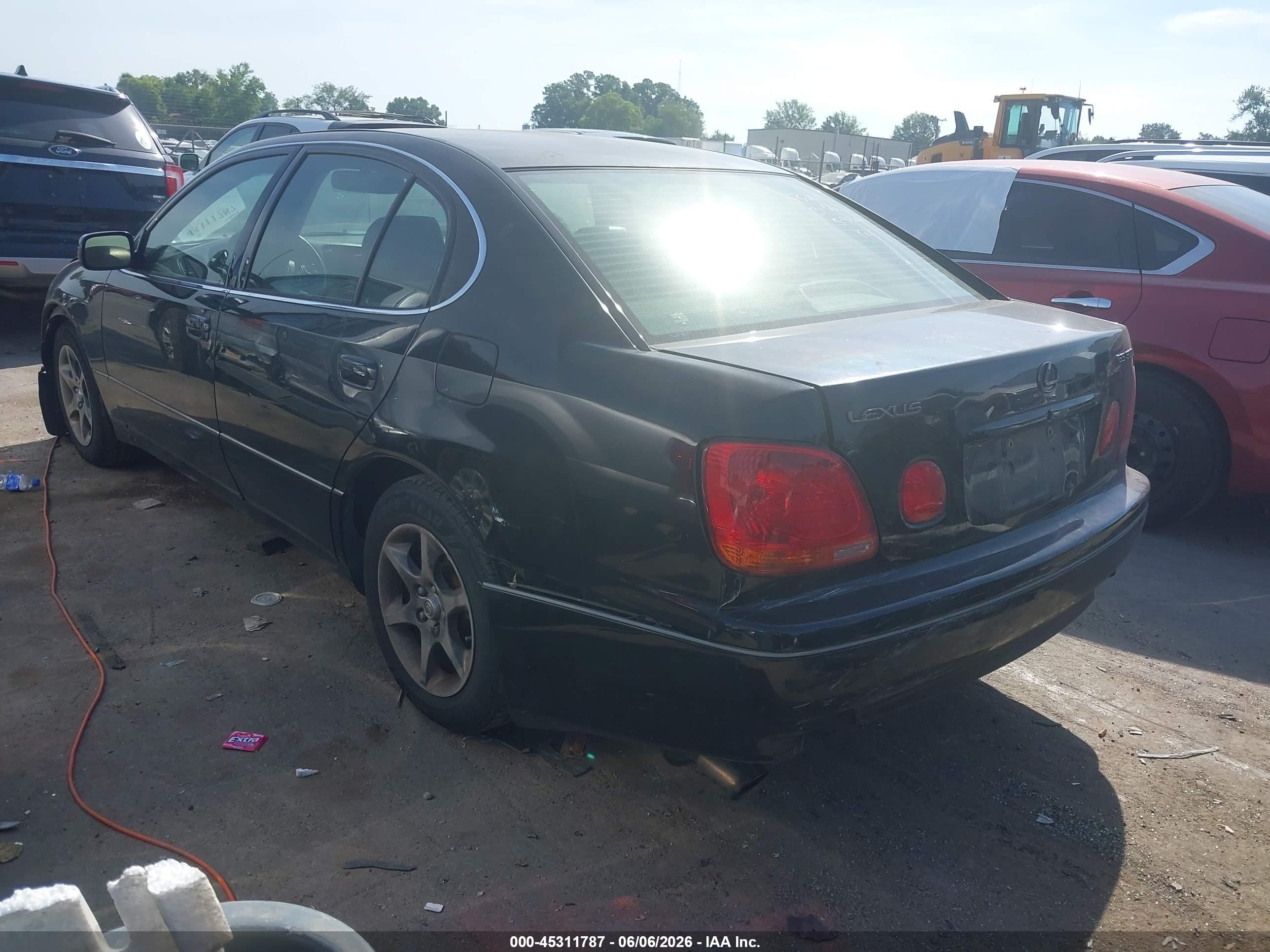 2002 Lexus Gs 300 Black vin: JT8BD69S220173136