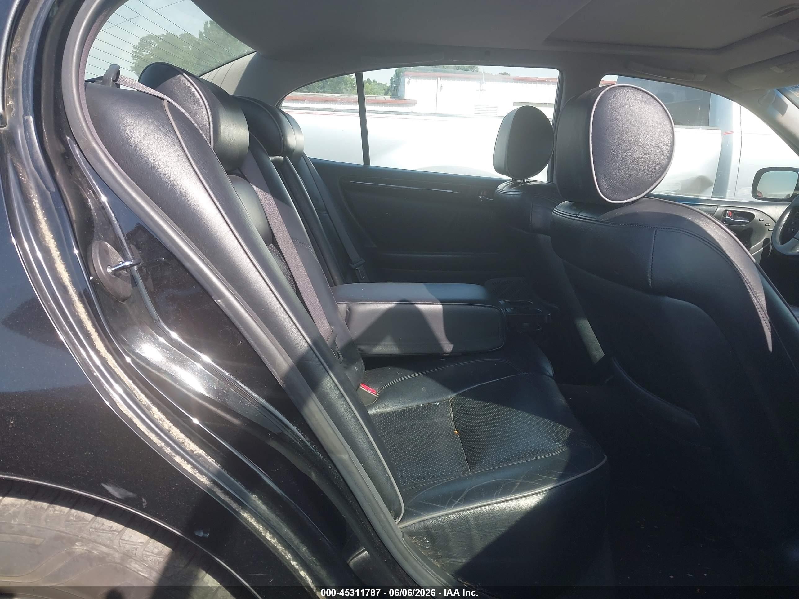 2002 Lexus Gs 300 Black vin: JT8BD69S220173136
