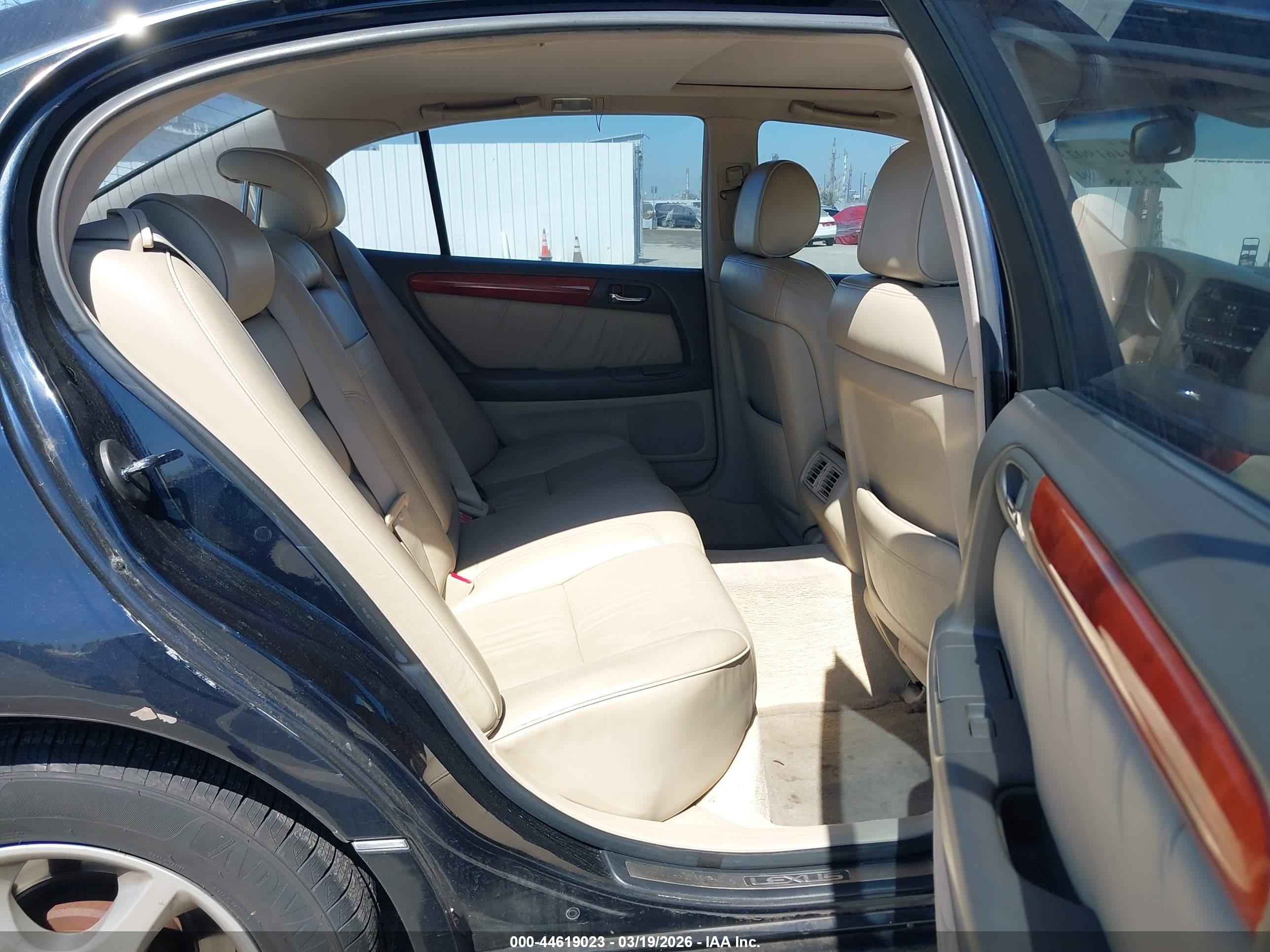 2005 Lexus Gs 300   Black vin: JT8BD69S250203868